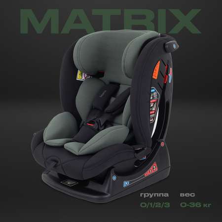 Автокресло Rant AY913 Matrix 0+/1/2/3 (0-36 кг) зеленый