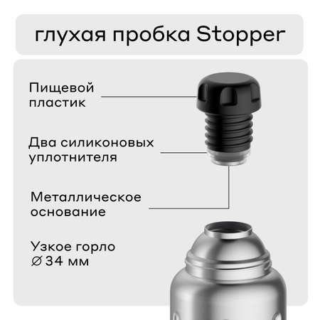 Термос 470 мл для напитков Bobber Flask матовый