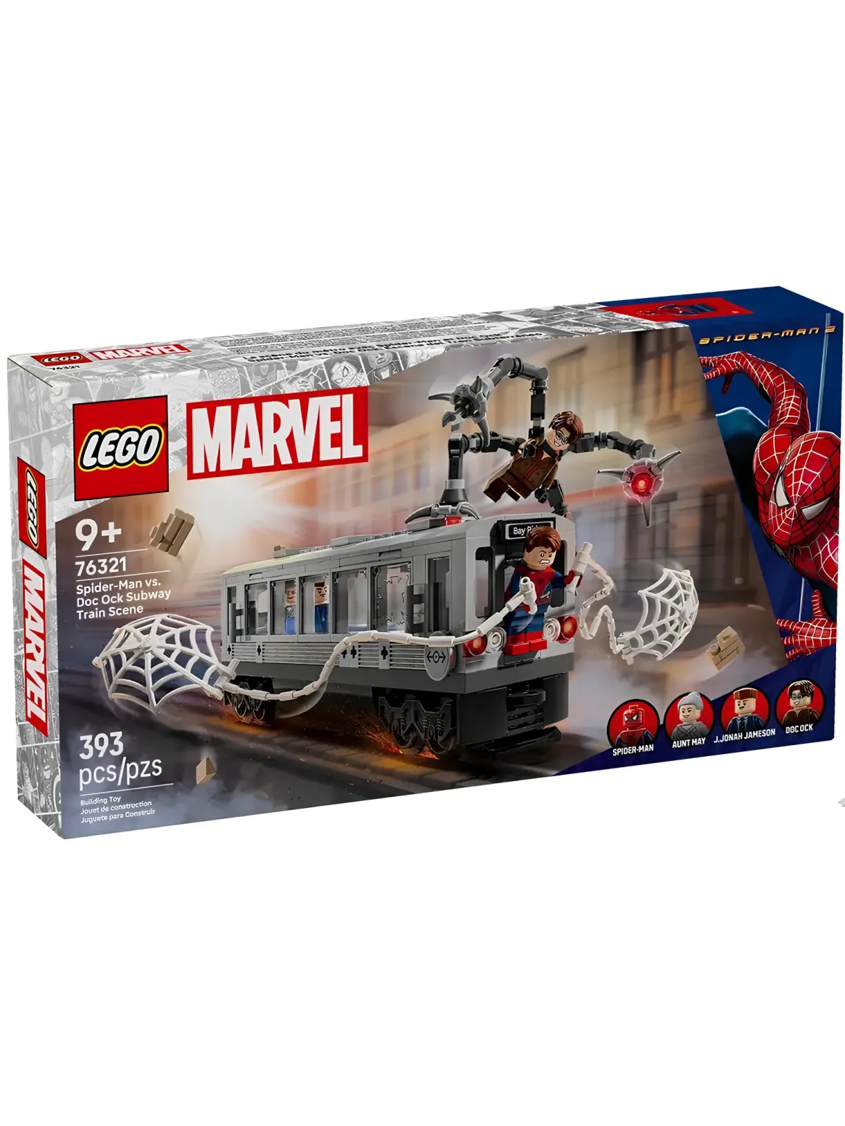 Конструктор LEGO Marvel Super Heroes Человек-паук 393 дет. - фото 5