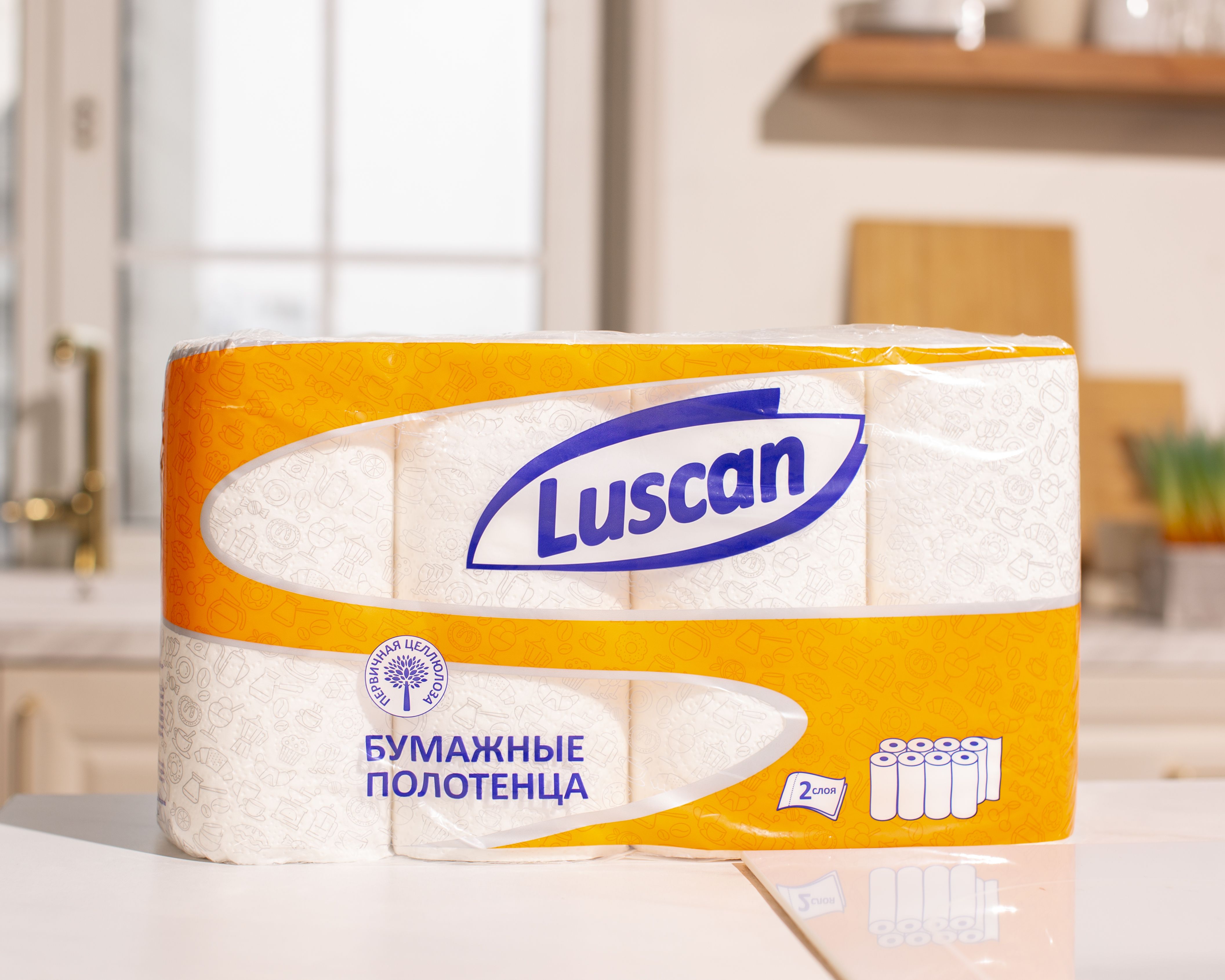 Бумажные полотенца Luscan - фото 4