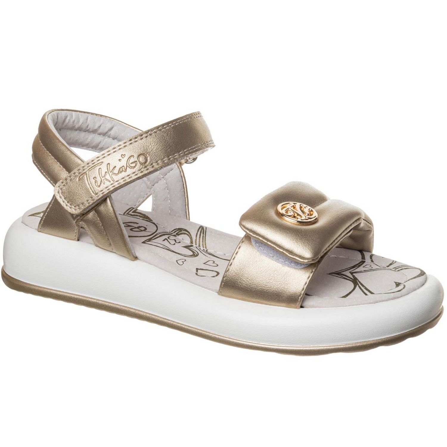 Сандалии TikkaGo 8A38_6095-16_gold - фото 1