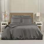 Постельное белье Arya Home Collection семейное с 2 пододеяльниками Arya Vip сатин