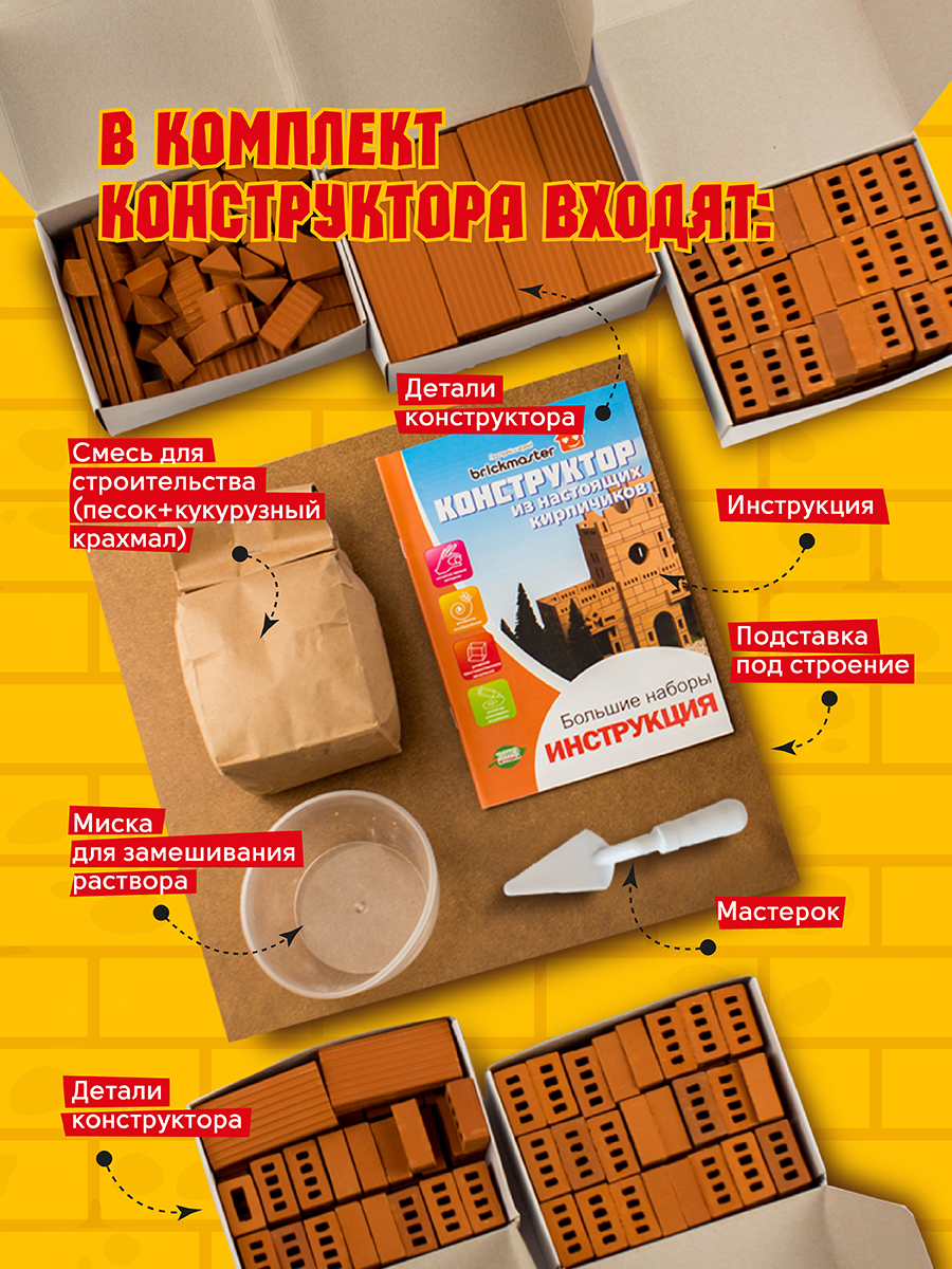 Конструктор ВИСМА Замок из глины - фото 2