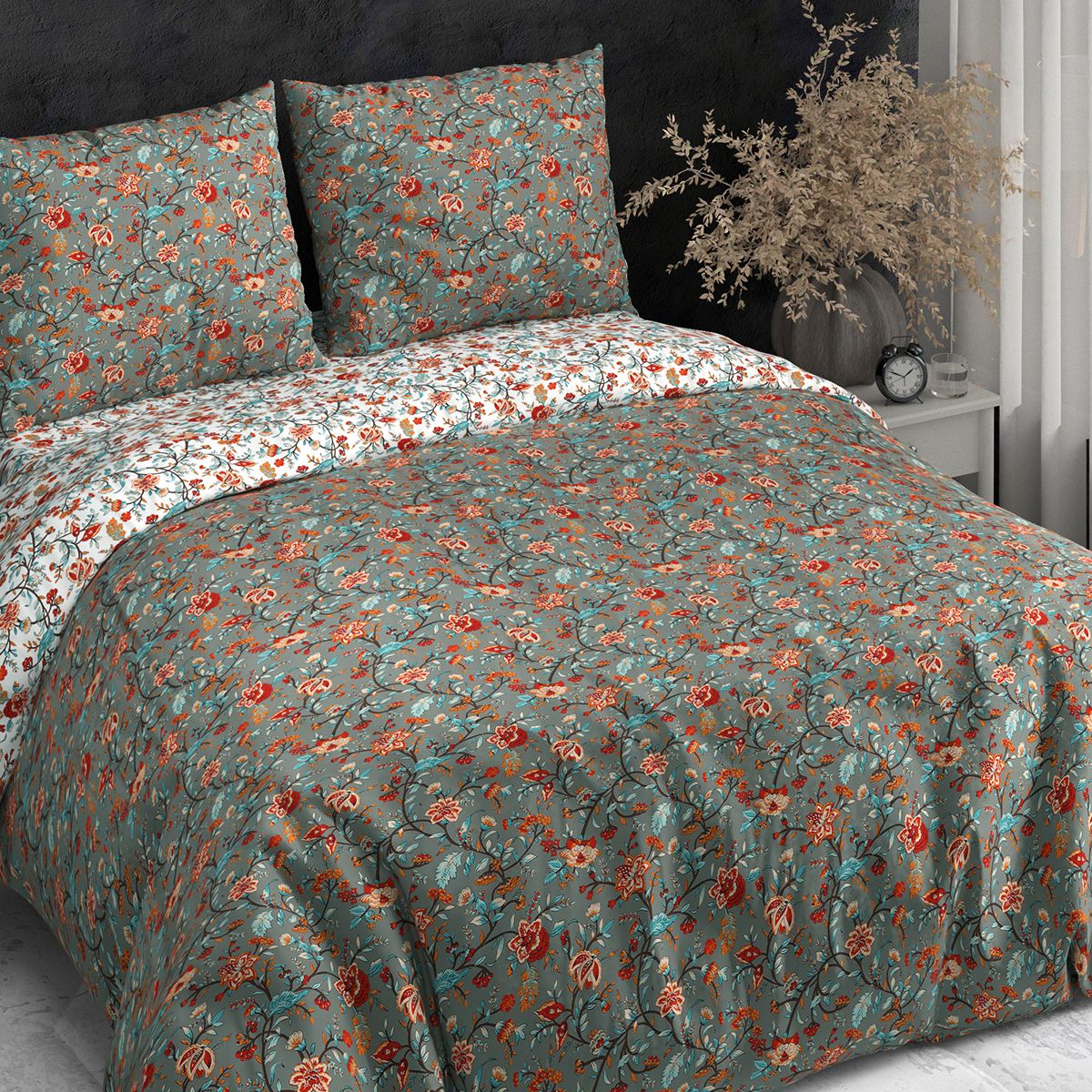 Комплект постельного белья BRAVO Лиода семейный 5 предм. - фото 8