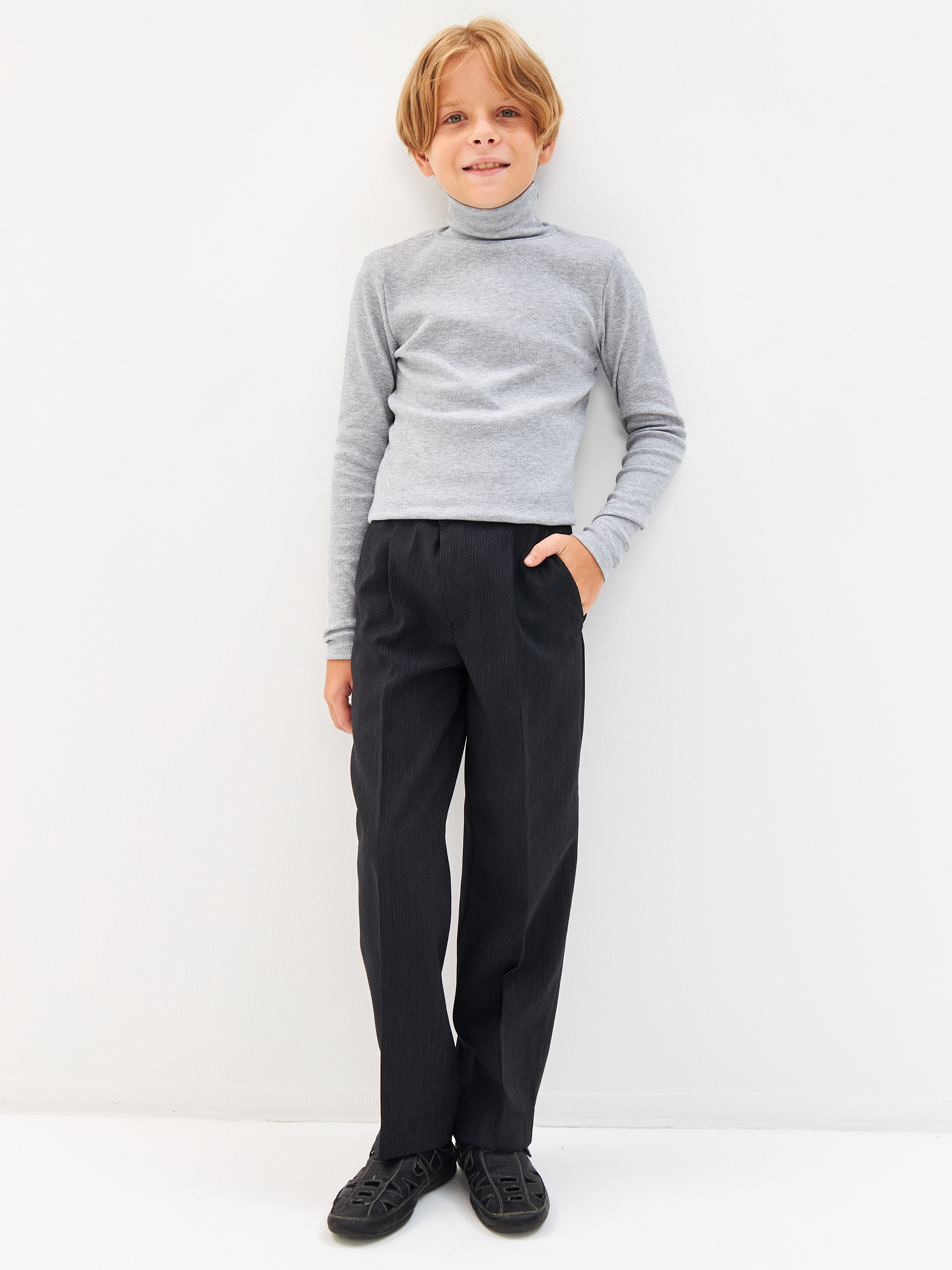 Водолазка LELO kids LELO-431seriymelang - фото 4