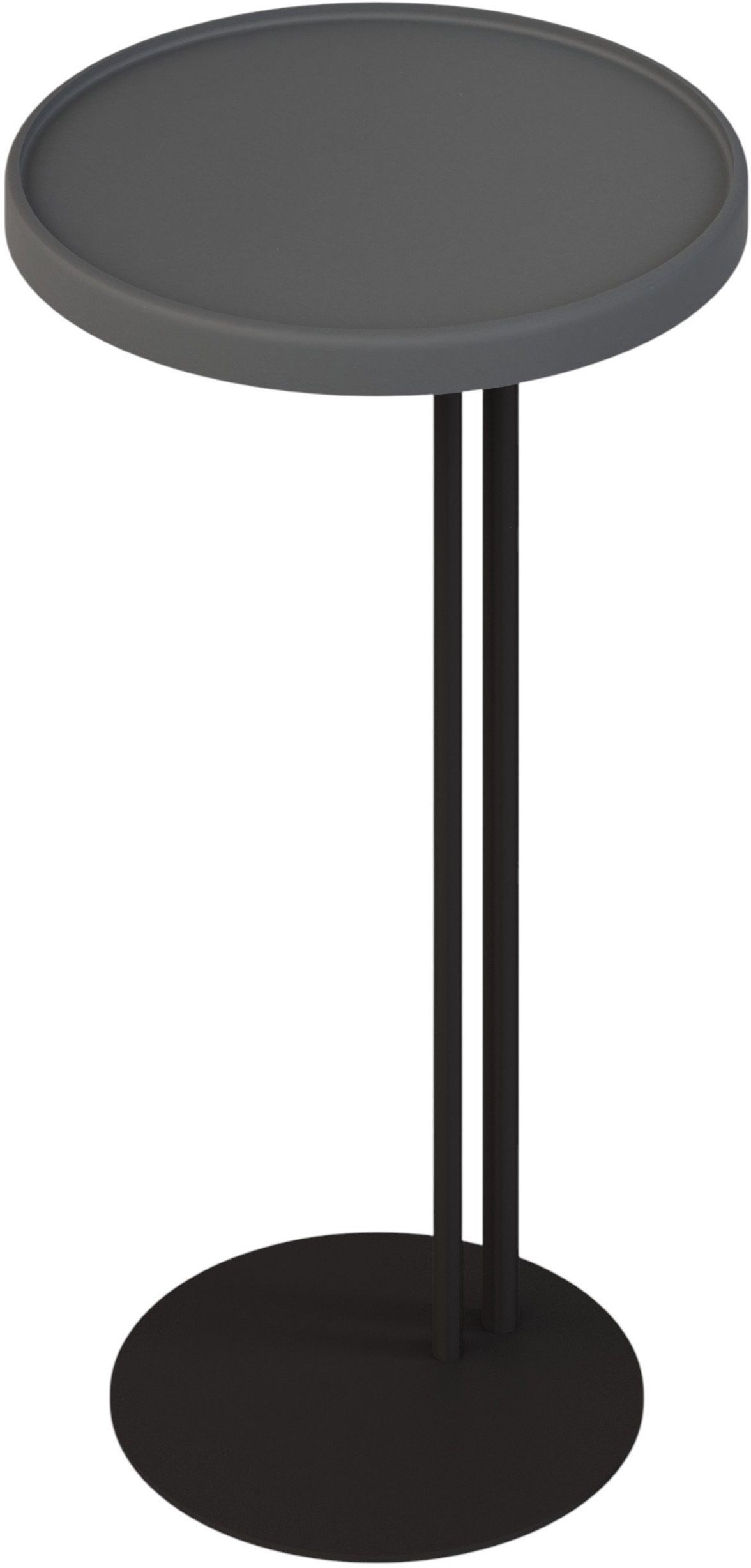 Стол журнальный SLINE Кальяри графит черный - фото 8