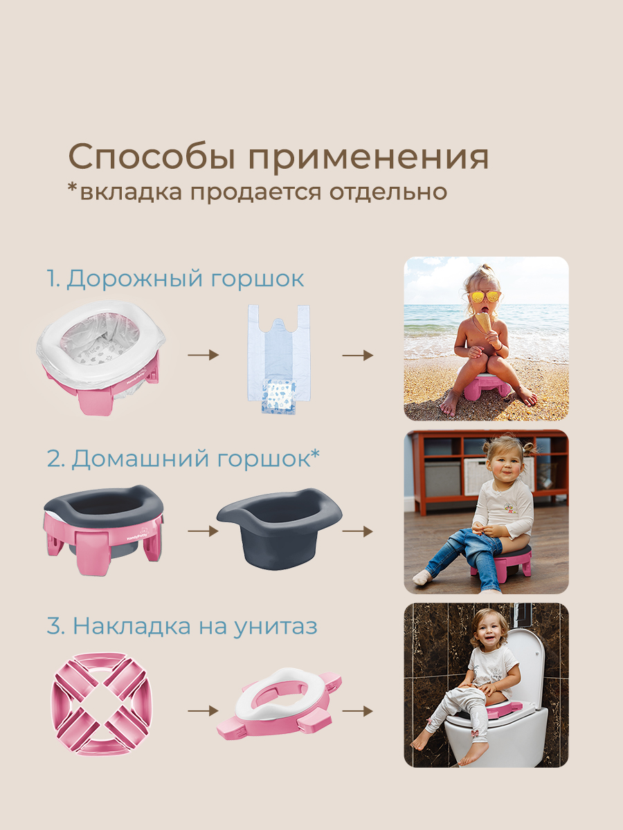 Горшок ROXY-KIDS Дорожный - фото 4