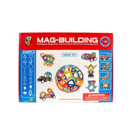 Конструктор EziKIDS магнитный