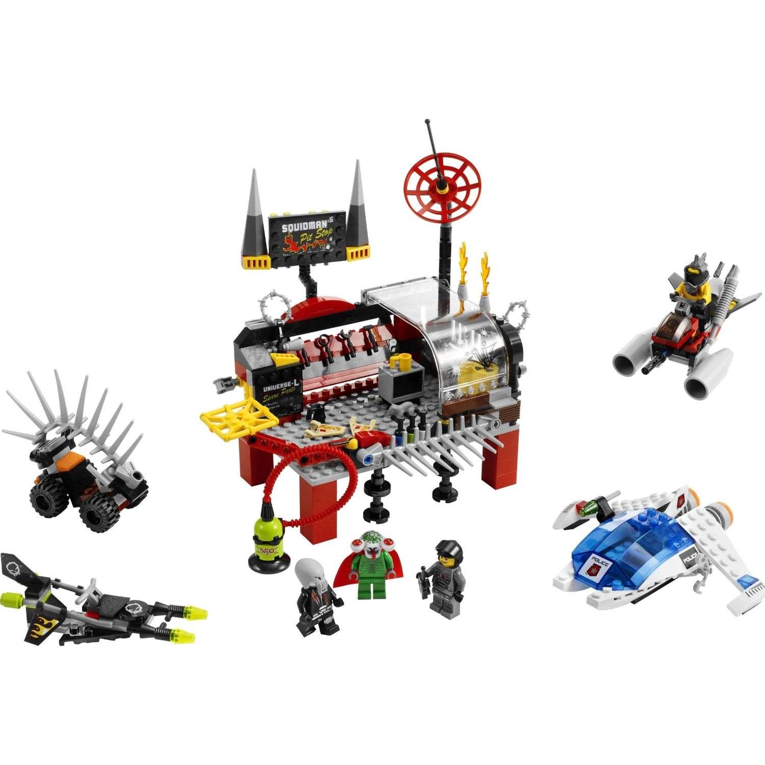 Конструктор LEGO Atlantis База Человека Кальмара блочный - фото 1