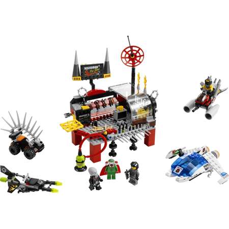 Конструктор LEGO Atlantis База Человека Кальмара блочный