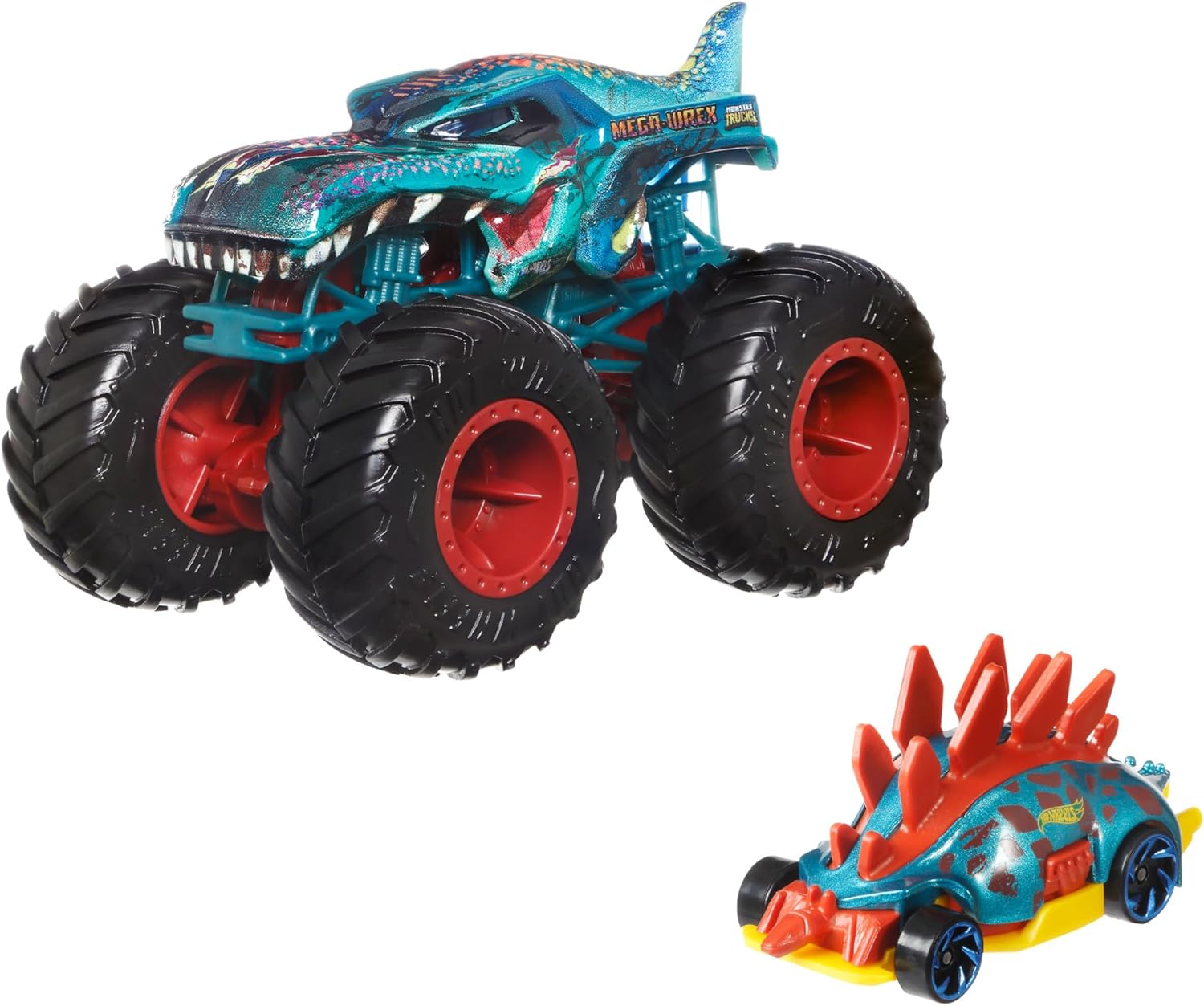 Монстр-трак Hot Wheels Mega Wrex 1:64 GRH81 - фото 1