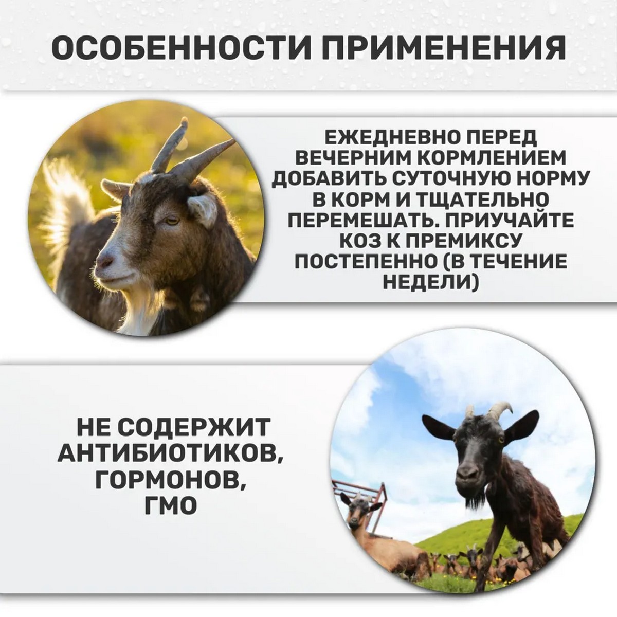 Кормовая добавка Ваше Хозяйство Здравур для коз и козлят Козочка 600г - фото 3