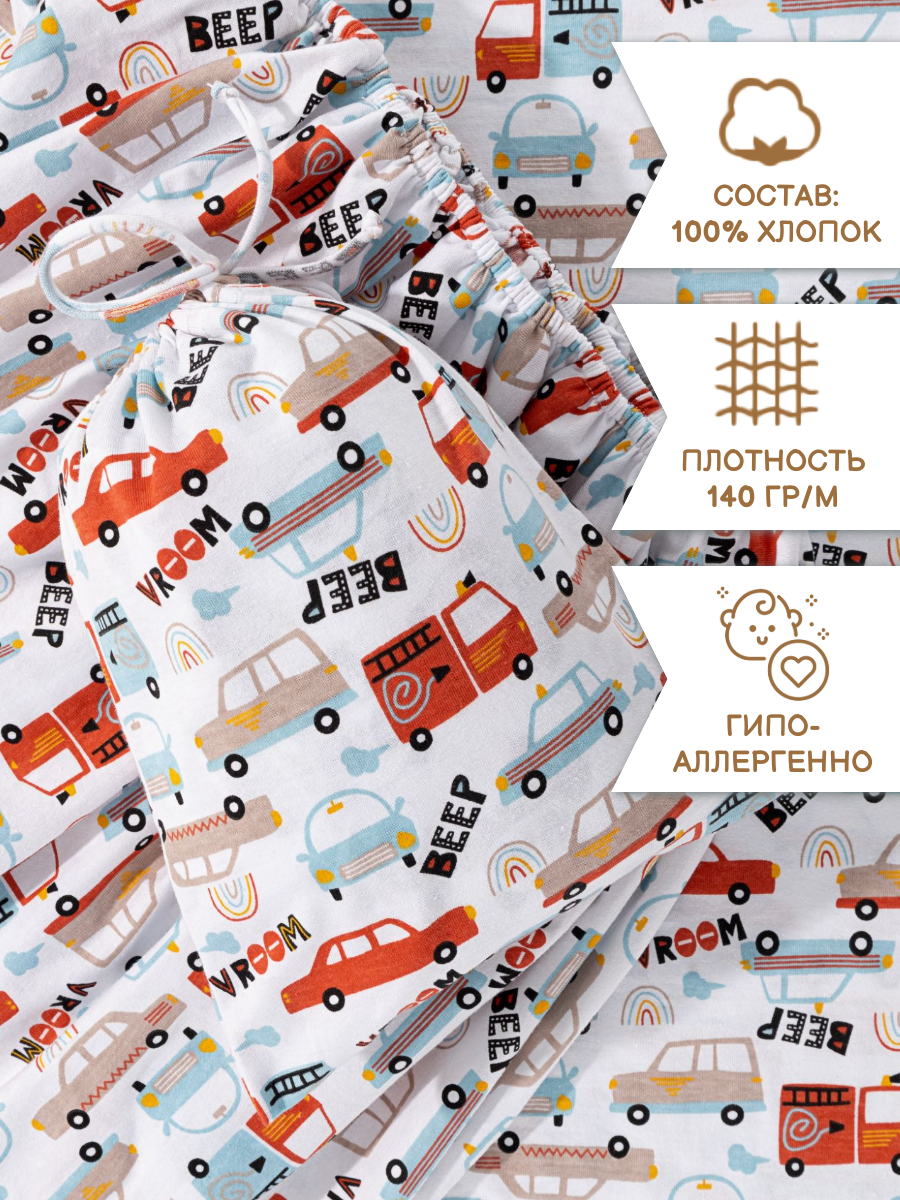 Комплект простыня и наволочка Sofi de Marko Baby №18 - фото 4