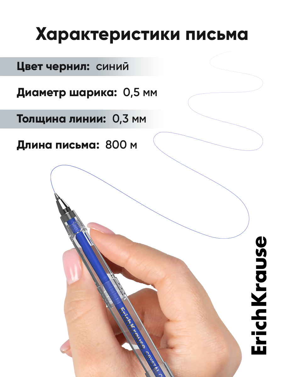 Ручка гелевая ErichKrause 12 шт. - фото 7