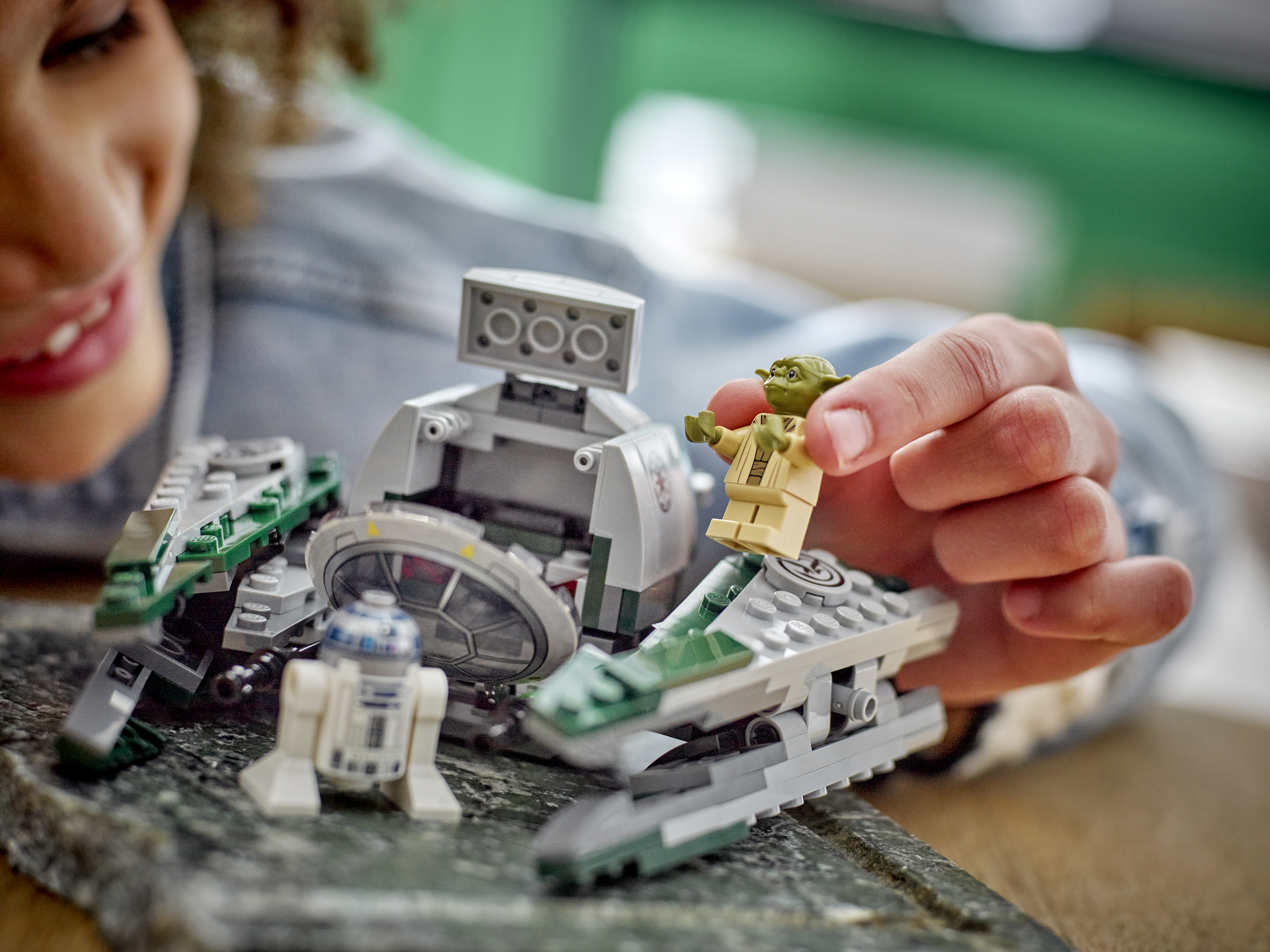 Конструктор LEGO Star Wars Yodas Jedi Starfighter блочный - фото 19