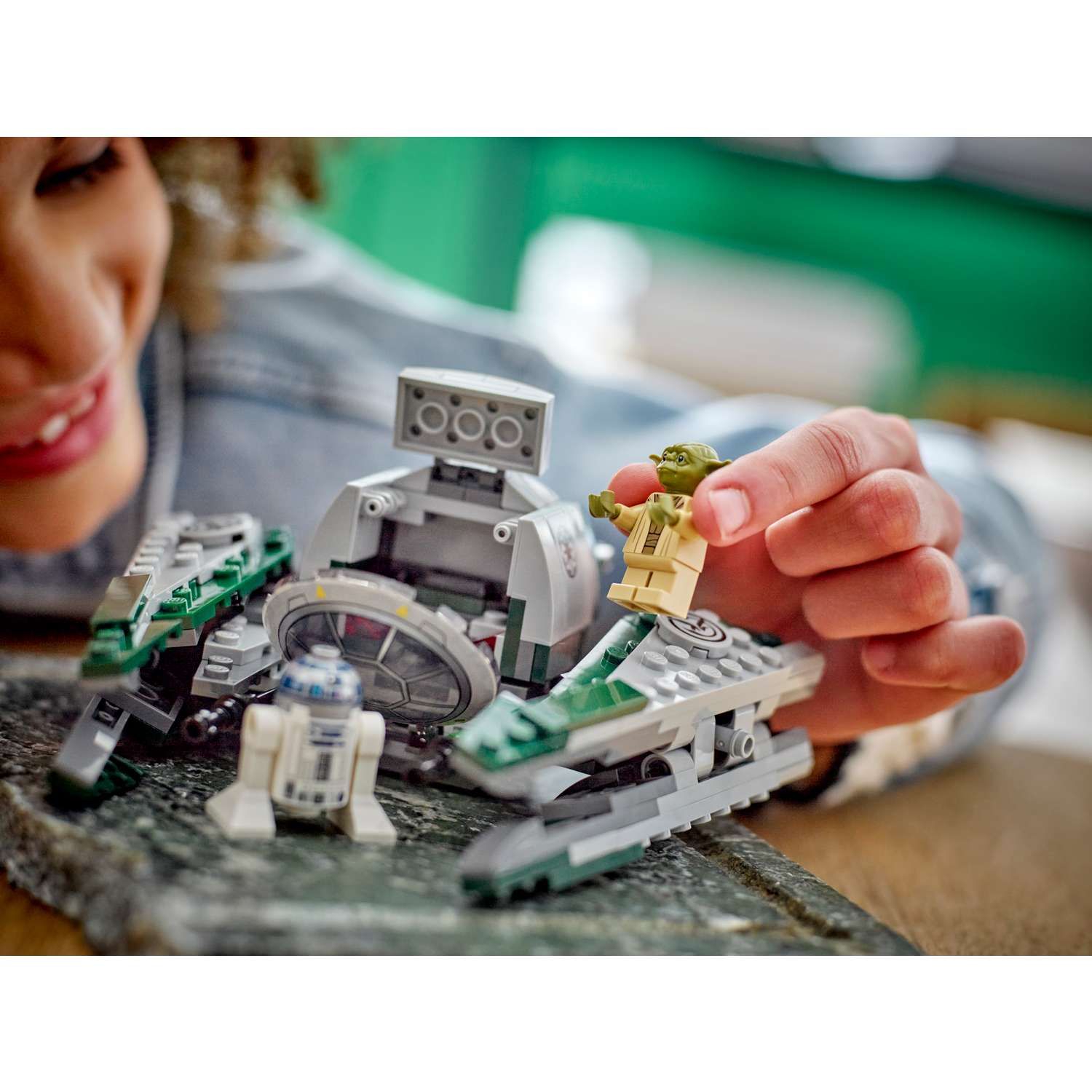 Конструктор LEGO Star Wars Yodas Jedi Starfighter 253 дет. - фото 19