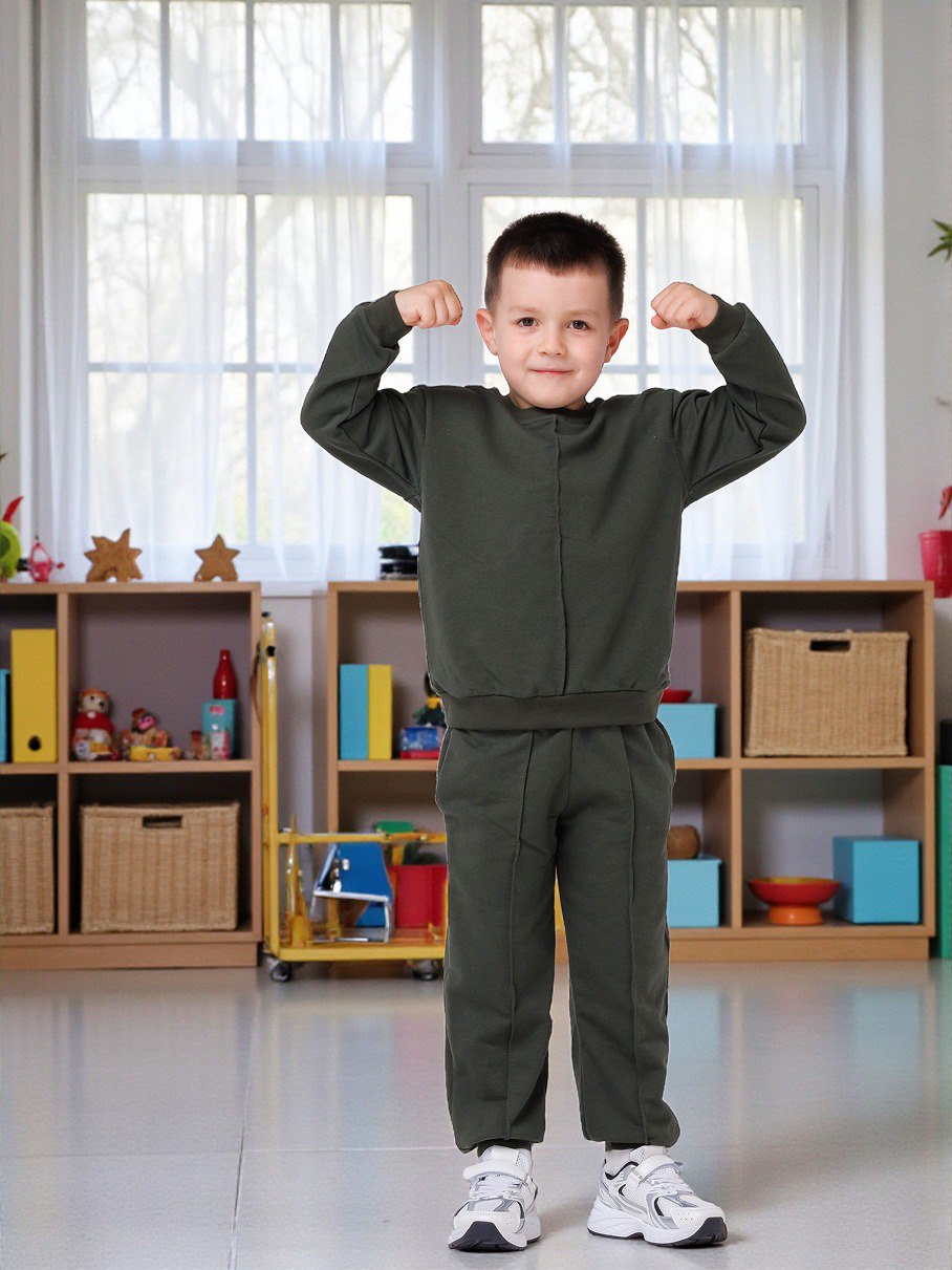 Костюм VEDDI 2260/6041фп-2024-хаки - фото 7