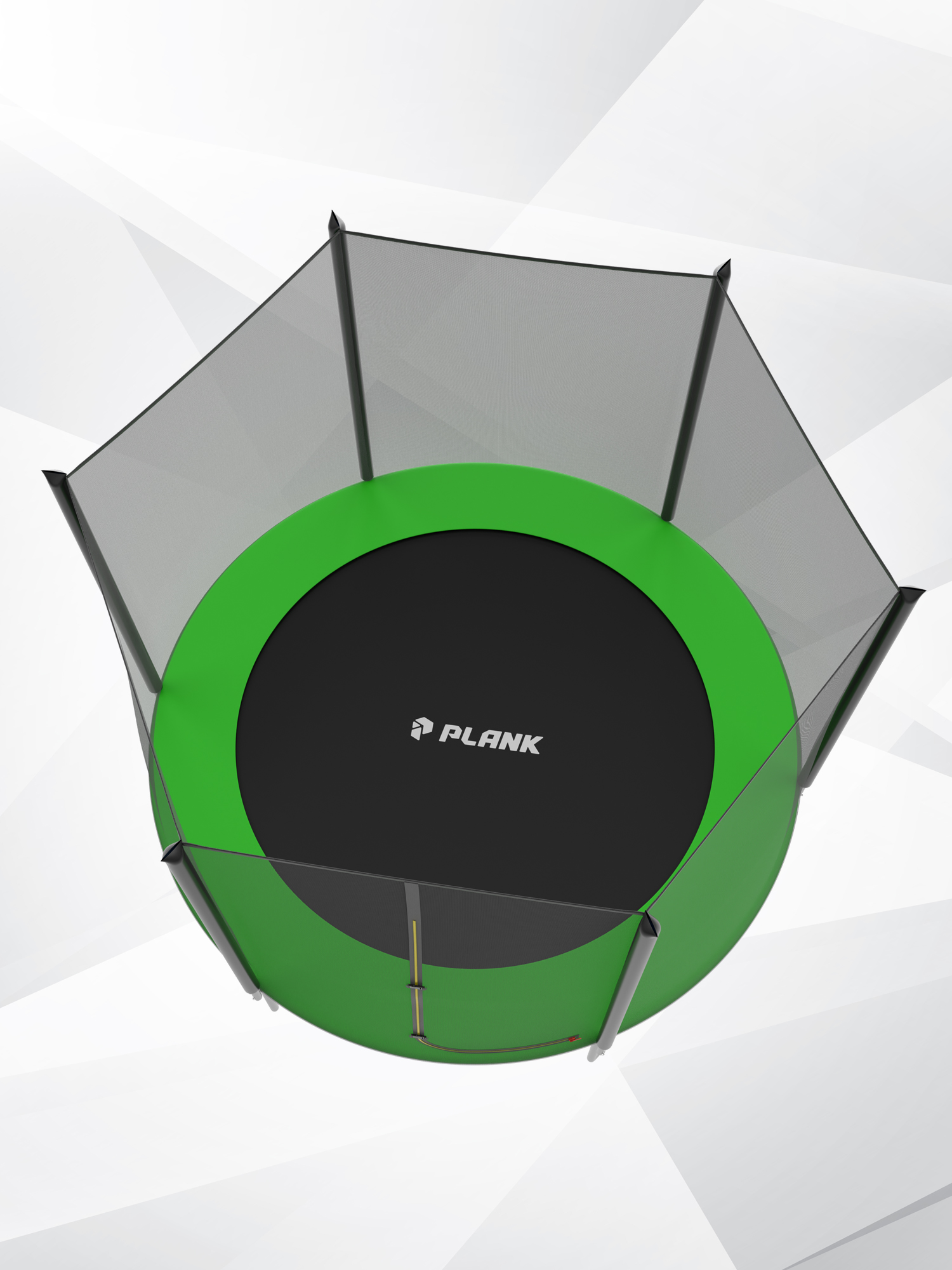 Батут уличный Plank LITE 8ft external 244см с внешней сеткой - фото 7