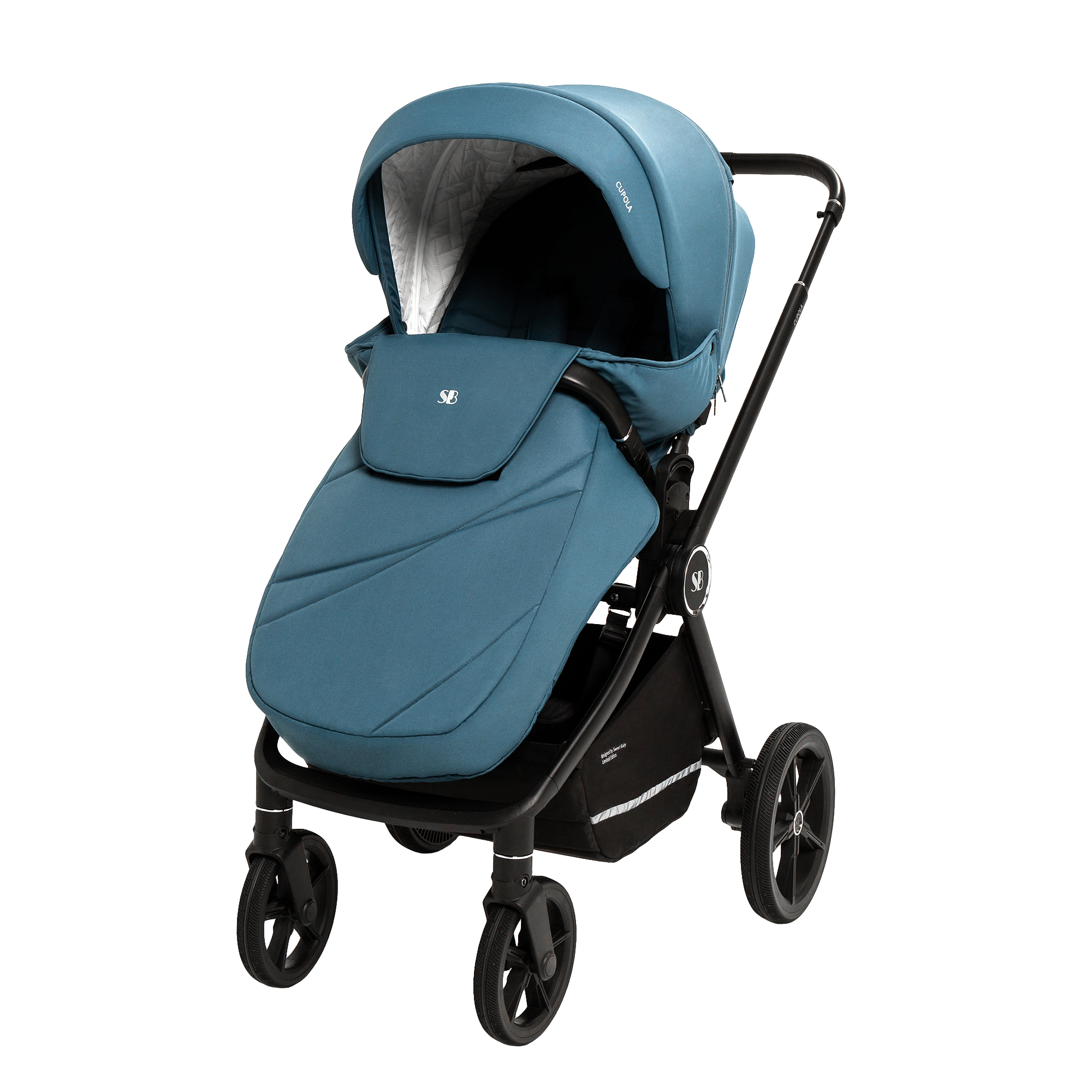 Коляска 2в1 Sweet Baby Cupola Ocean Green зеленый - фото 24