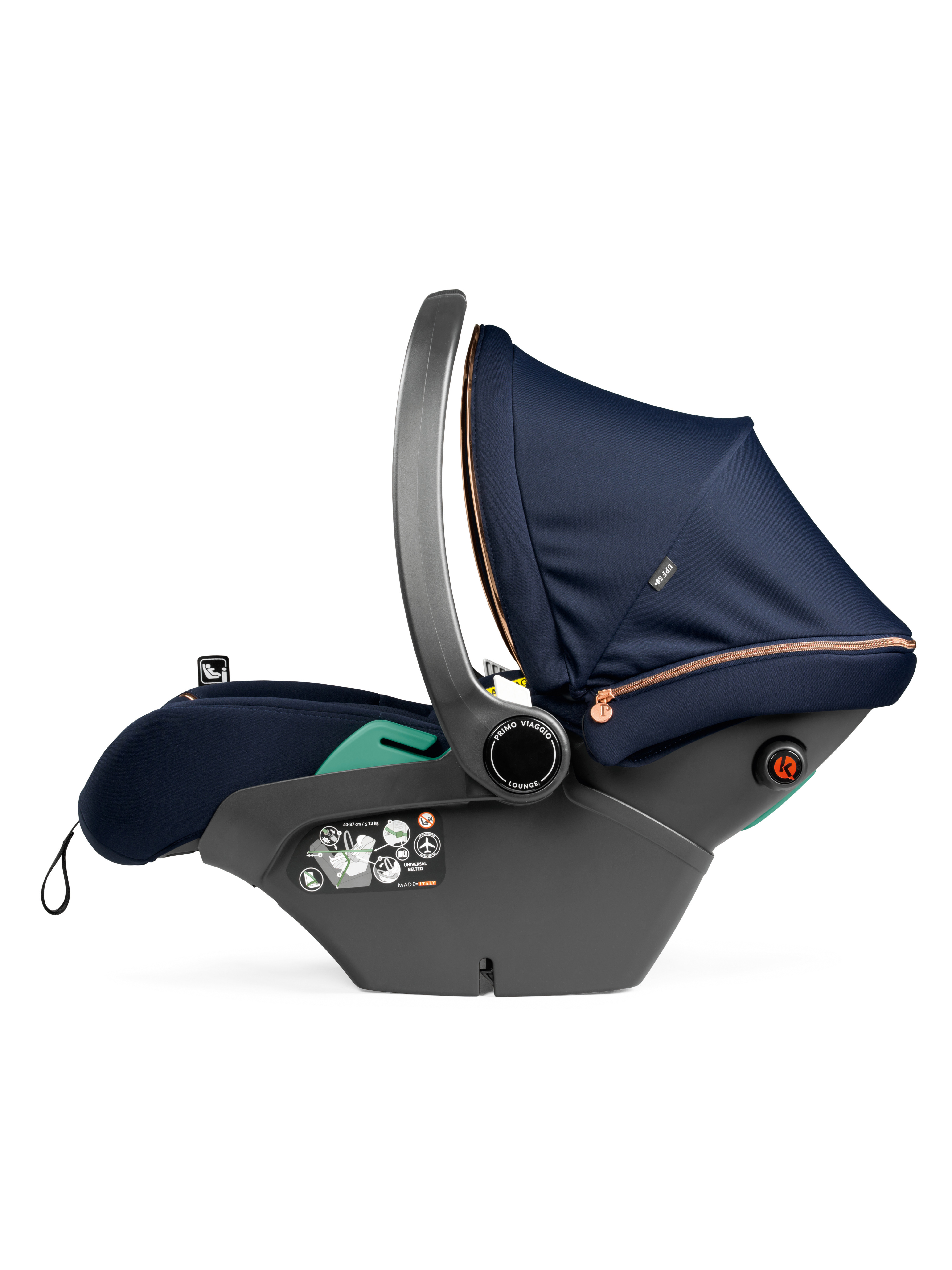 Автокресло Peg-Perego Lounge 0 (0 -13 кг) синий - фото 11