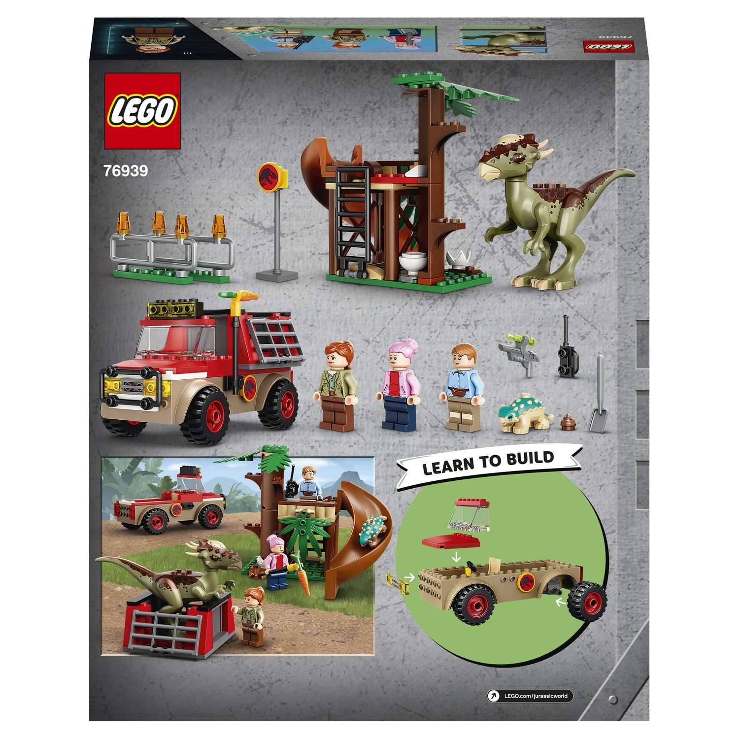 Конструктор LEGO Jurassic World Побег Стигимолоха 129 дет. - фото 3