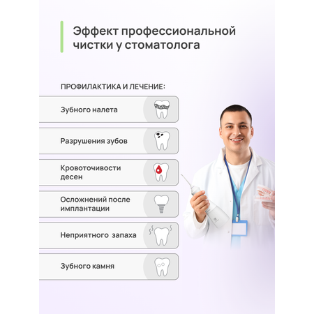 Ирригатор CS MEDICA импульсный 3 реж.