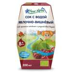 Сок Fleur Alpine с водой яблоко-вишня 200мл с 8месяцев