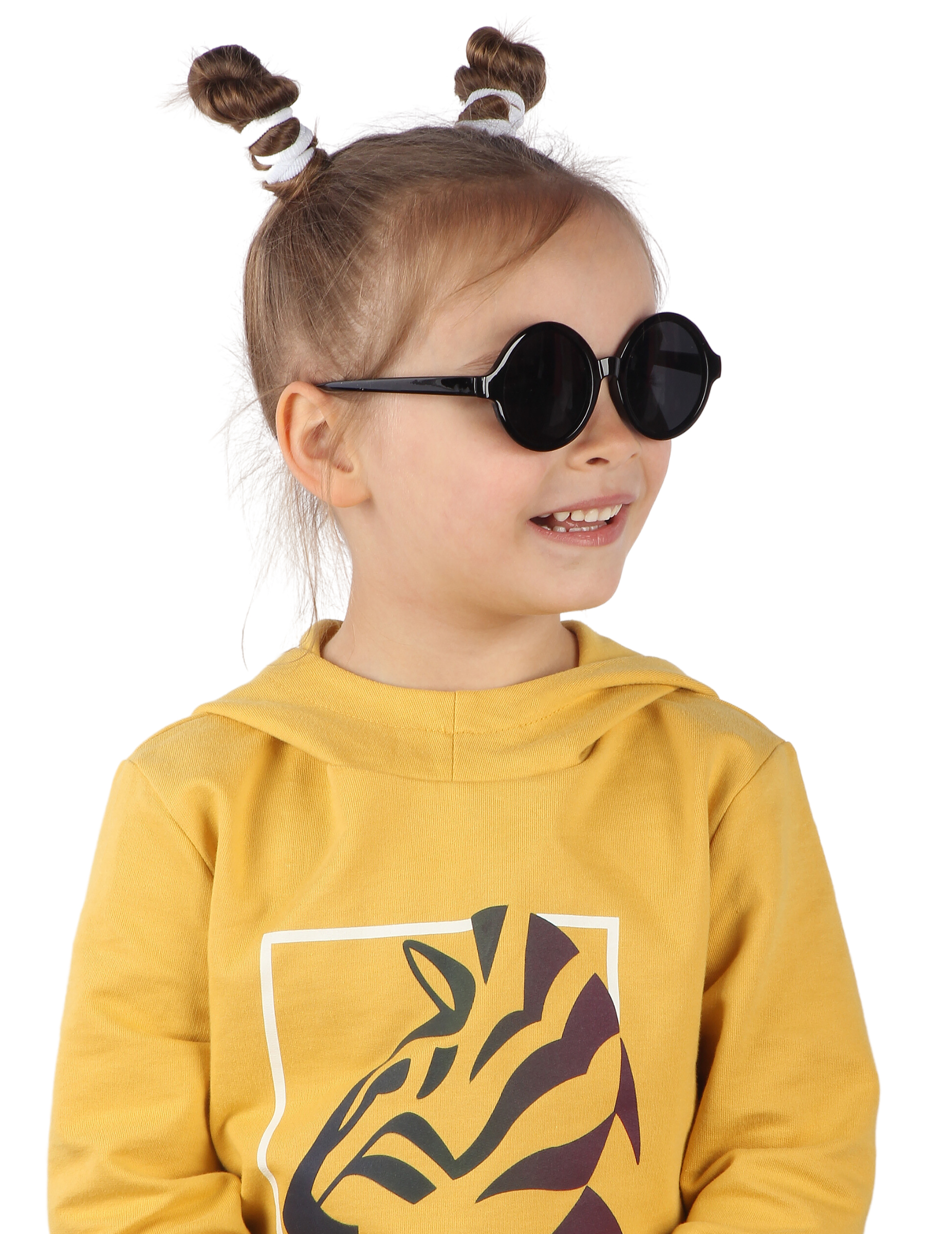 Очки солнцезащитные Little Mania LUDT039-BK - фото 3