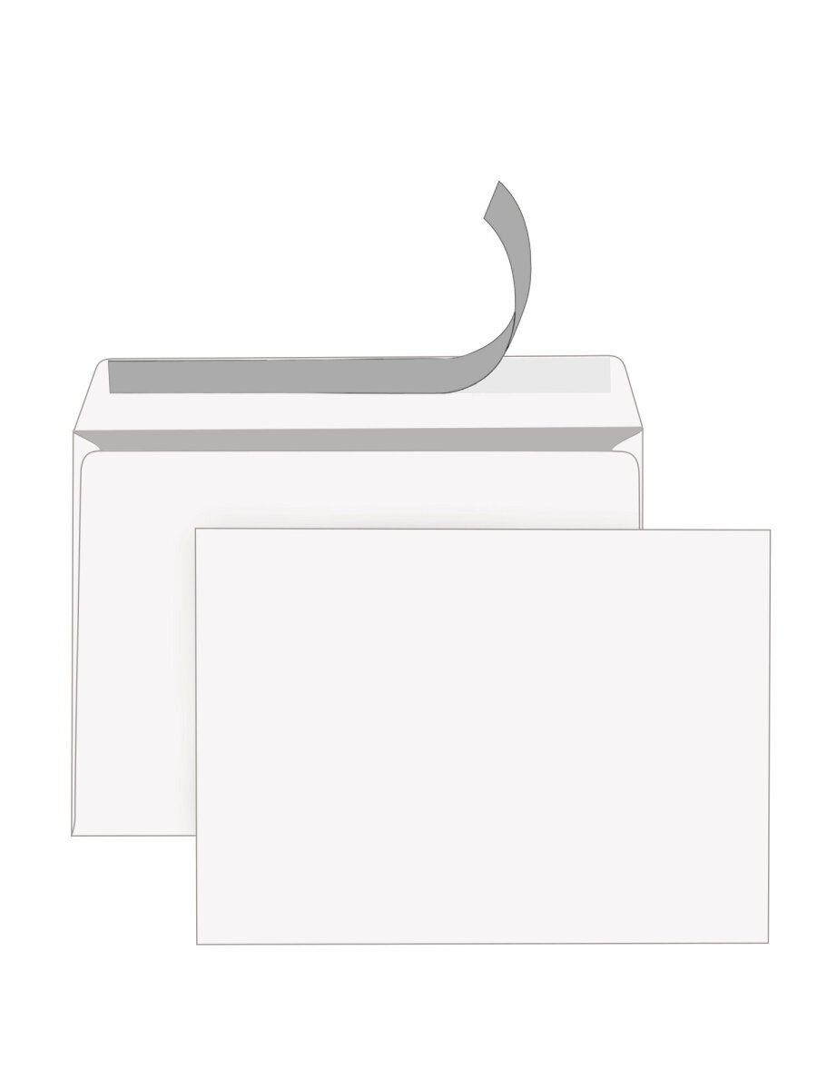 Конверты почтовые Staff бумажные С4 белые 229х324 мм набор 50 штук - фото 2