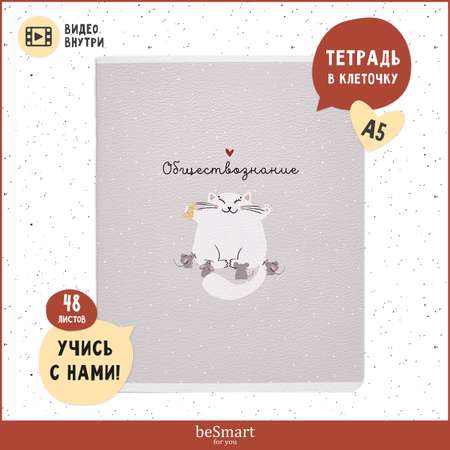 Тетрадь Be Smart 48 лист. (Обществознание)