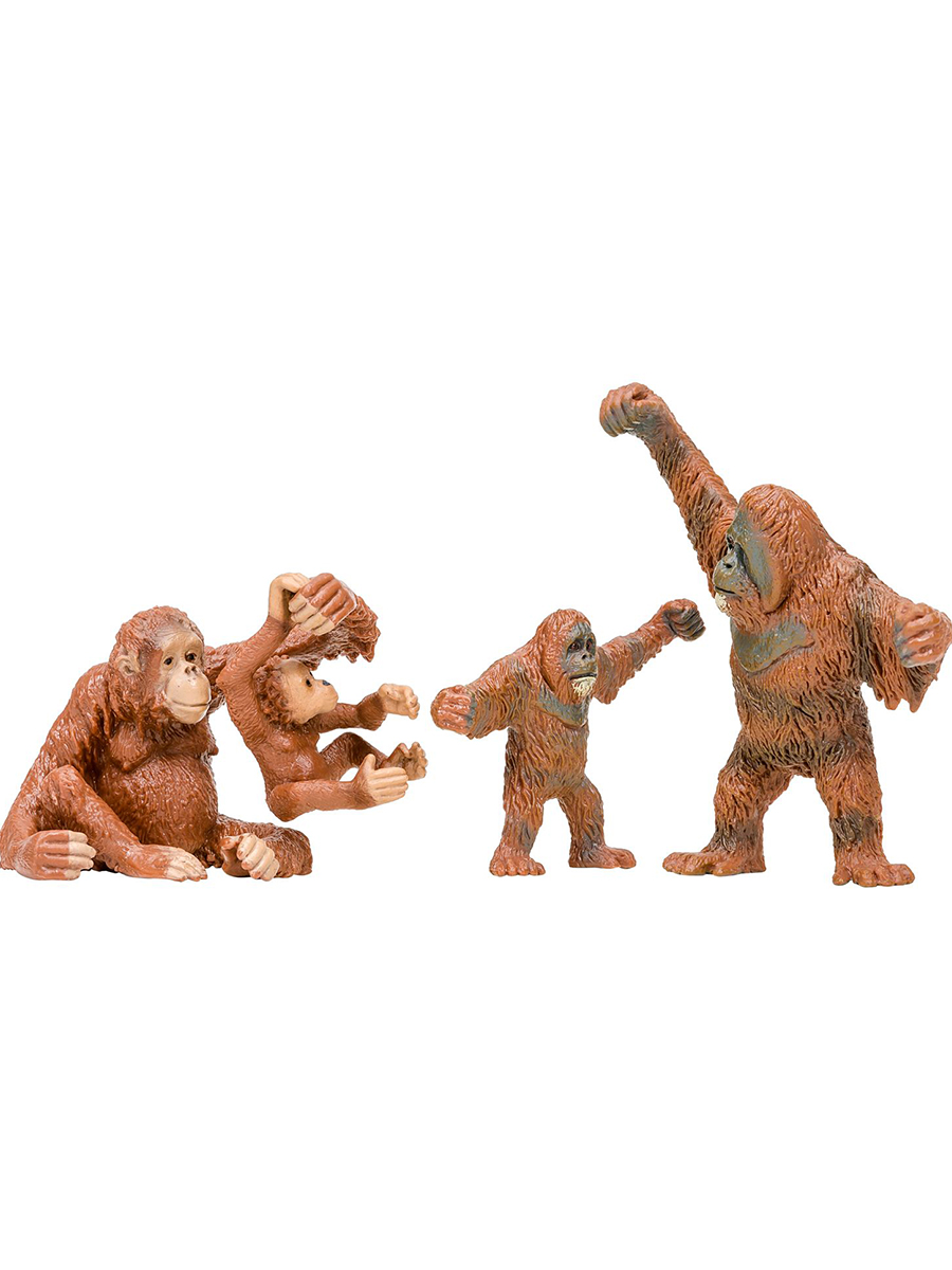 Игровой набор Masai Mara Семья орангутангов - фото 6
