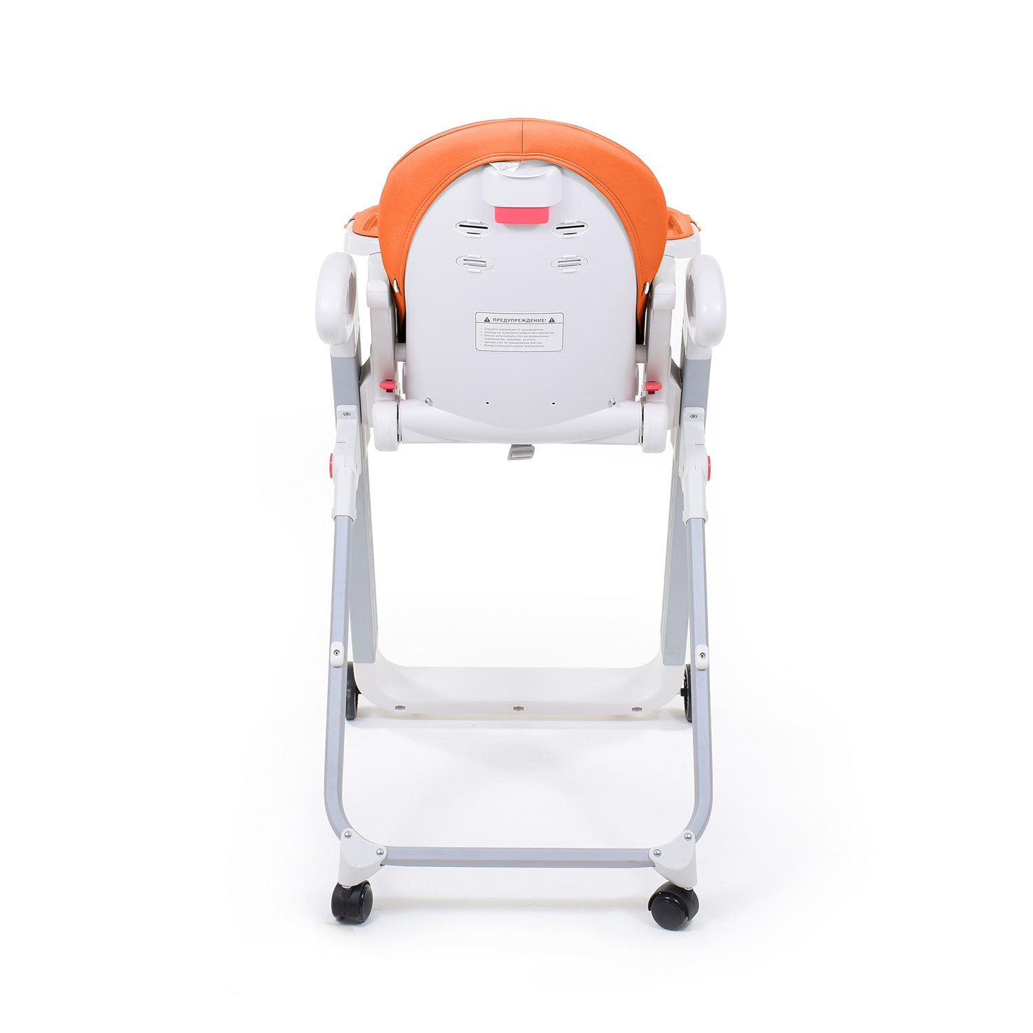 Стульчик для кормления Nuovita Futuro Bianco Arancione классический - фото 15