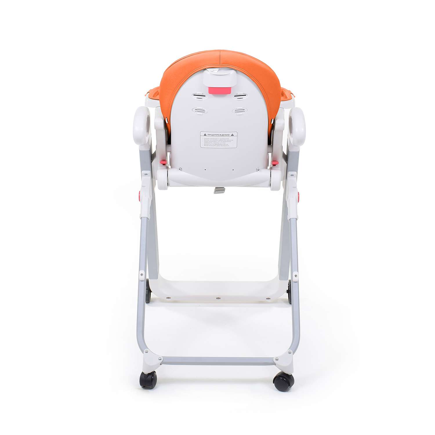 Стульчик для кормления Nuovita Futuro Bianco Arancione классический - фото 15