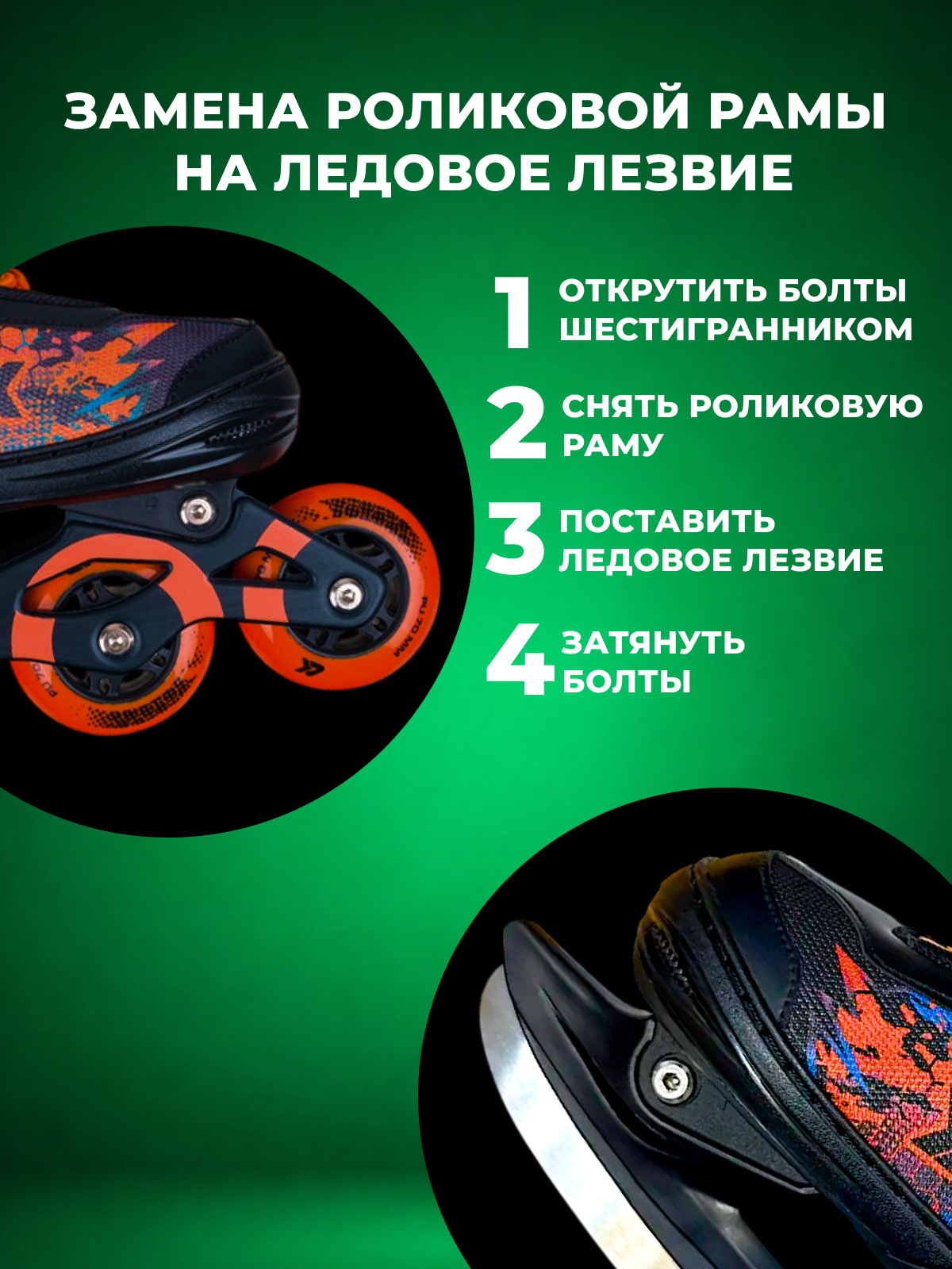 Роликовые коньки Sport Collection 25-28 - фото 7