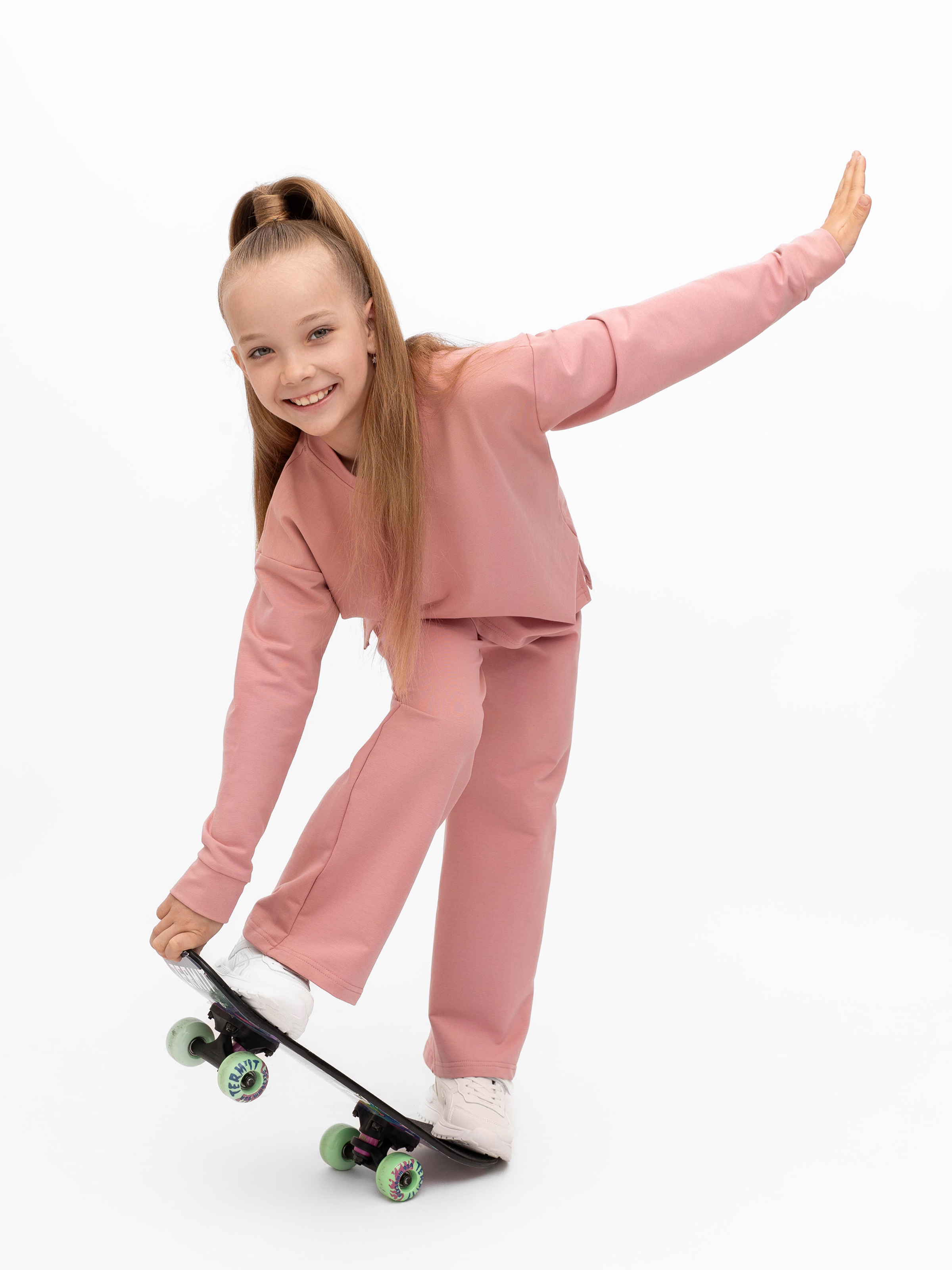 Костюм Утенок 7065 пыльная роза - фото 24