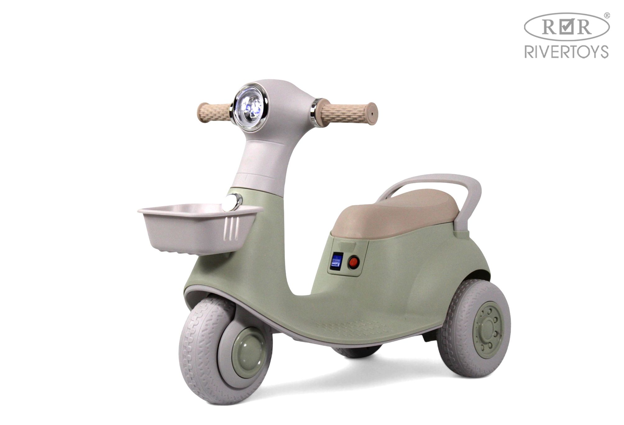 Электромобиль RIVERTOYS K011PX-GREEN - фото 1