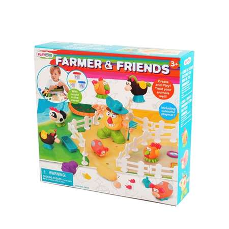 Пластилин Play Go Фермер и друзья