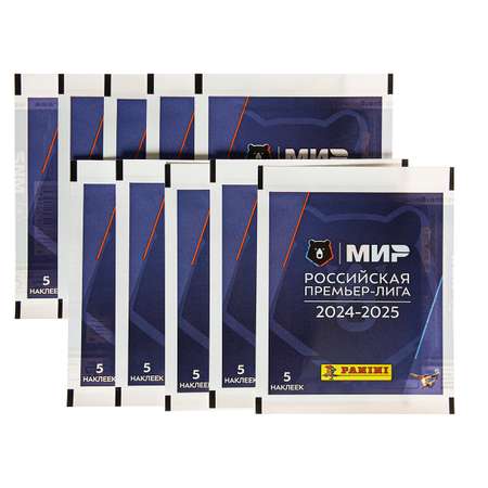 Наклейки Panini Panini РПЛ сезон 2024-2025 10 шт. в ассортименте