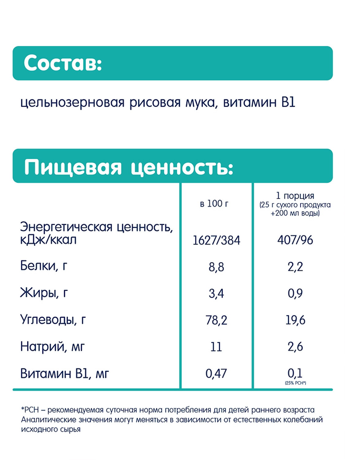 Каша Fleur Alpine безмолочная рисовая 175г с 4мес - фото 5