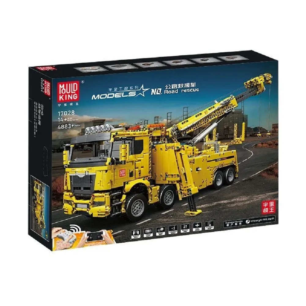 Конструктор Mould King Дорожно-спасательная машина - фото 11