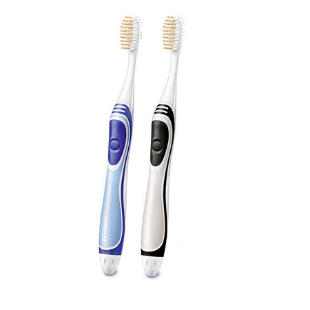 Зубная щетка TRISA Sonicpower akku 686077 Blue-Grey 2 шт
