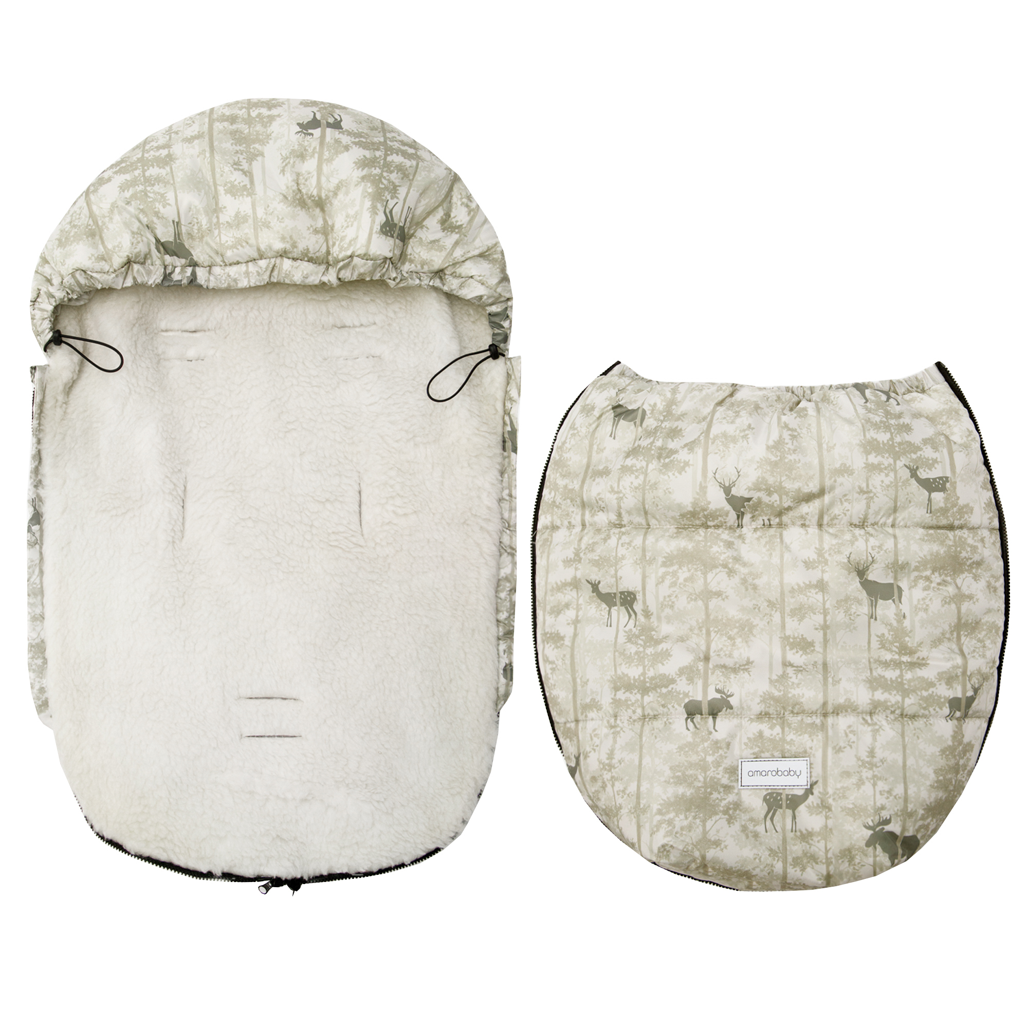 Конверт в коляску Amarobaby Snowy Baby - фото 14