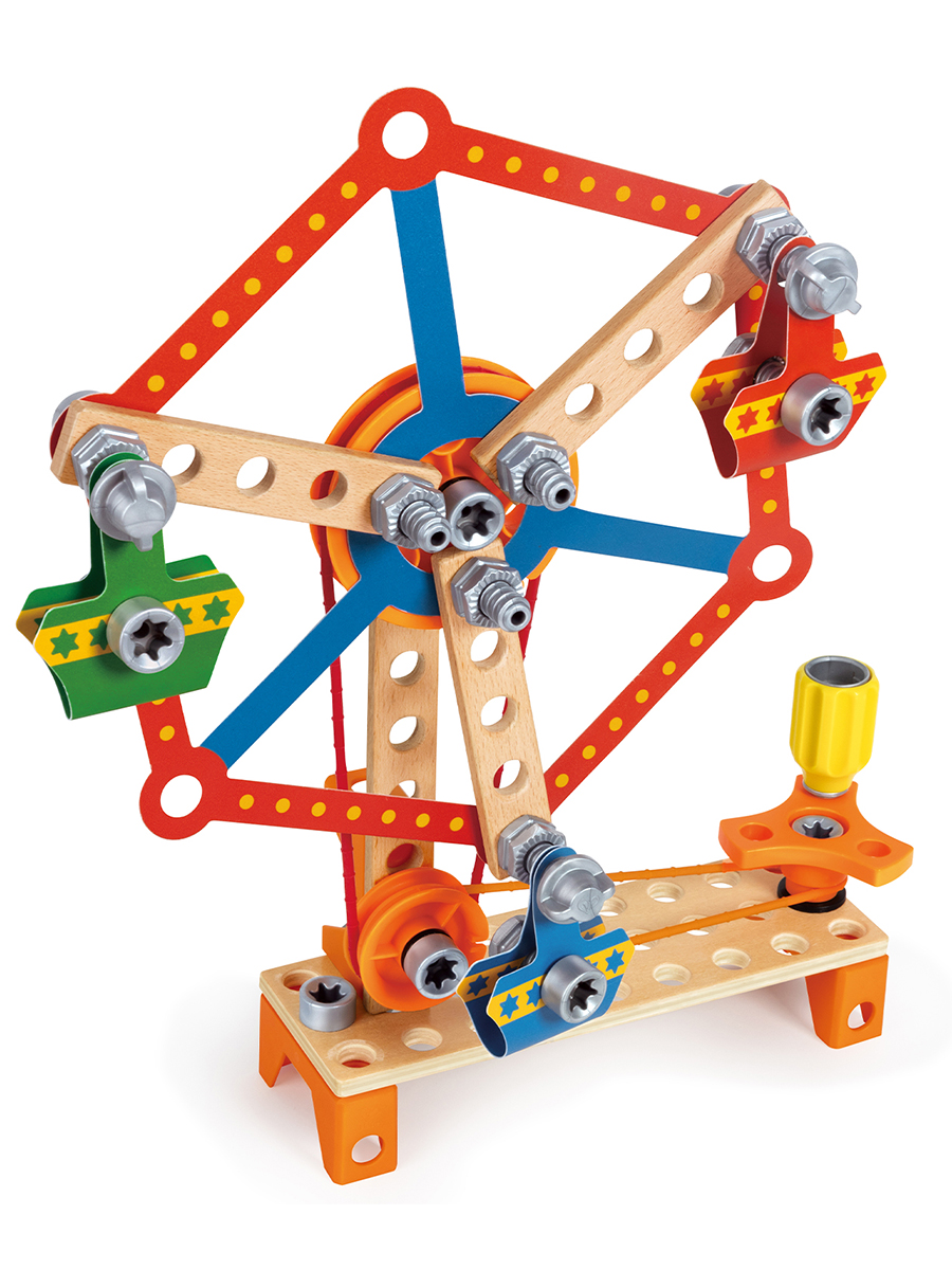 Конструктор Hape Фантазия деревянный 73 дет. - фото 4