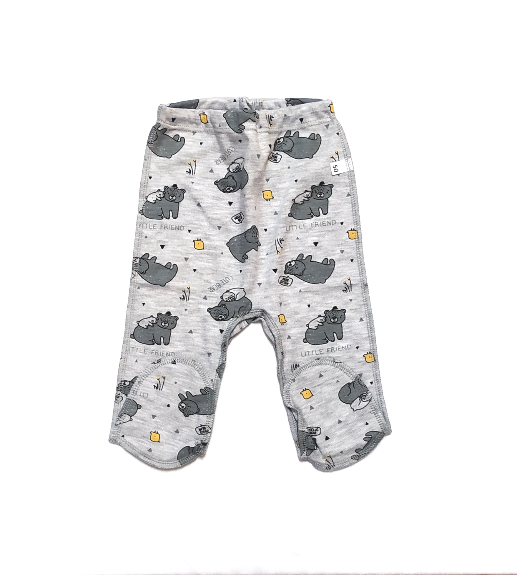 Ползунки Рекантино 121-21 Серый желтый - фото 1