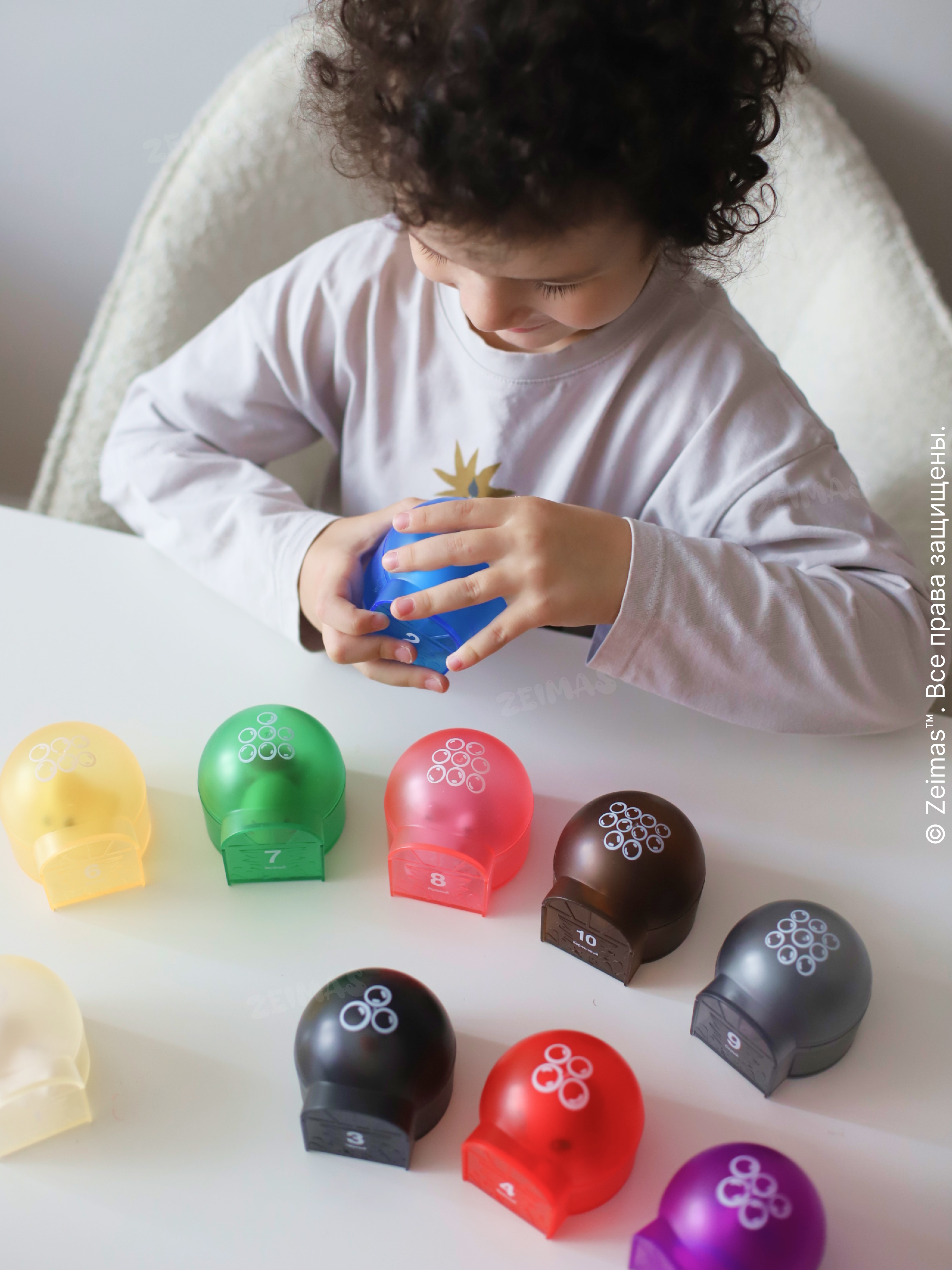 Игрушка Zeimas сортер Развивающий сортер домики - фото 22