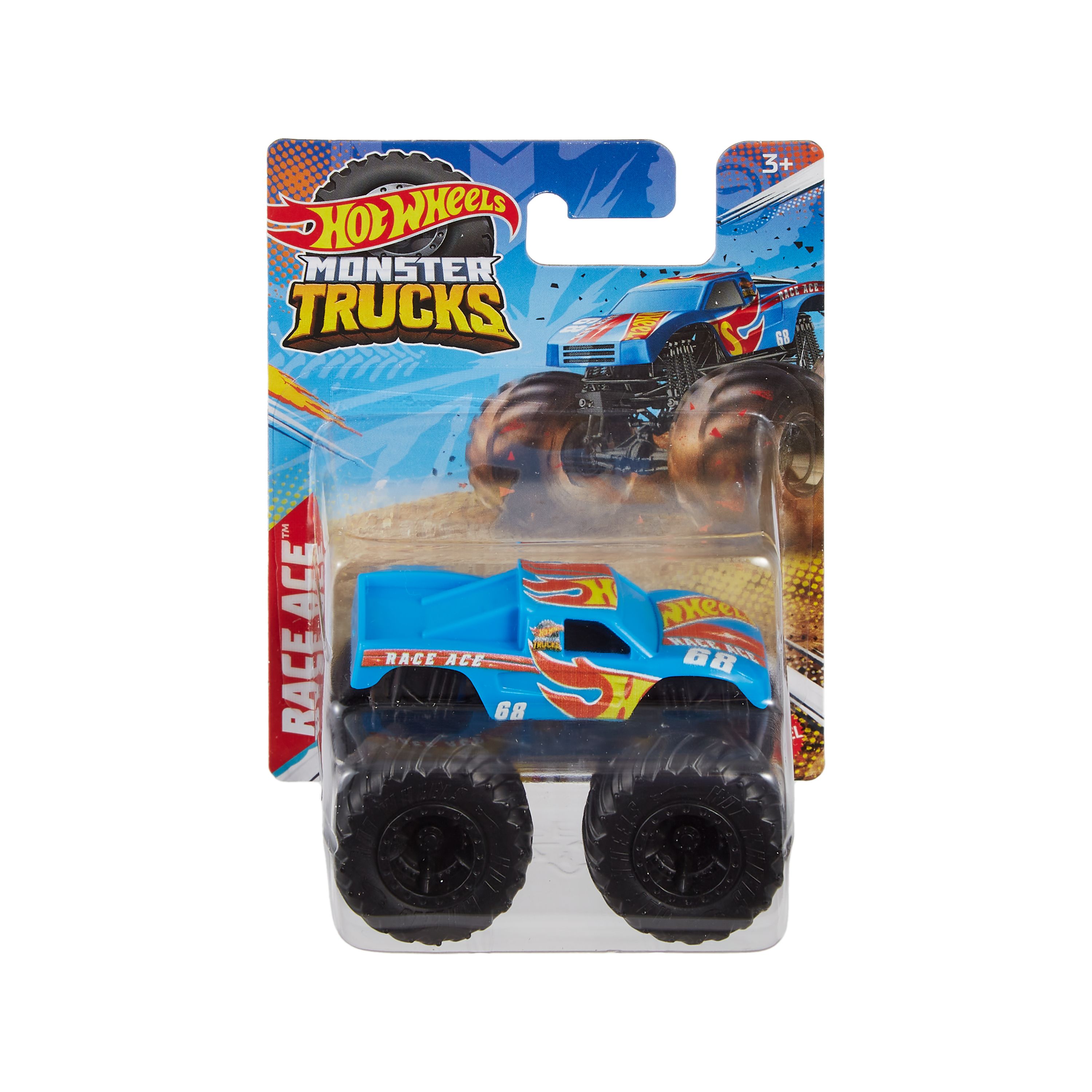 Монстр-трак Hot Wheels Race Ace HFB96/HJG37 - фото 1