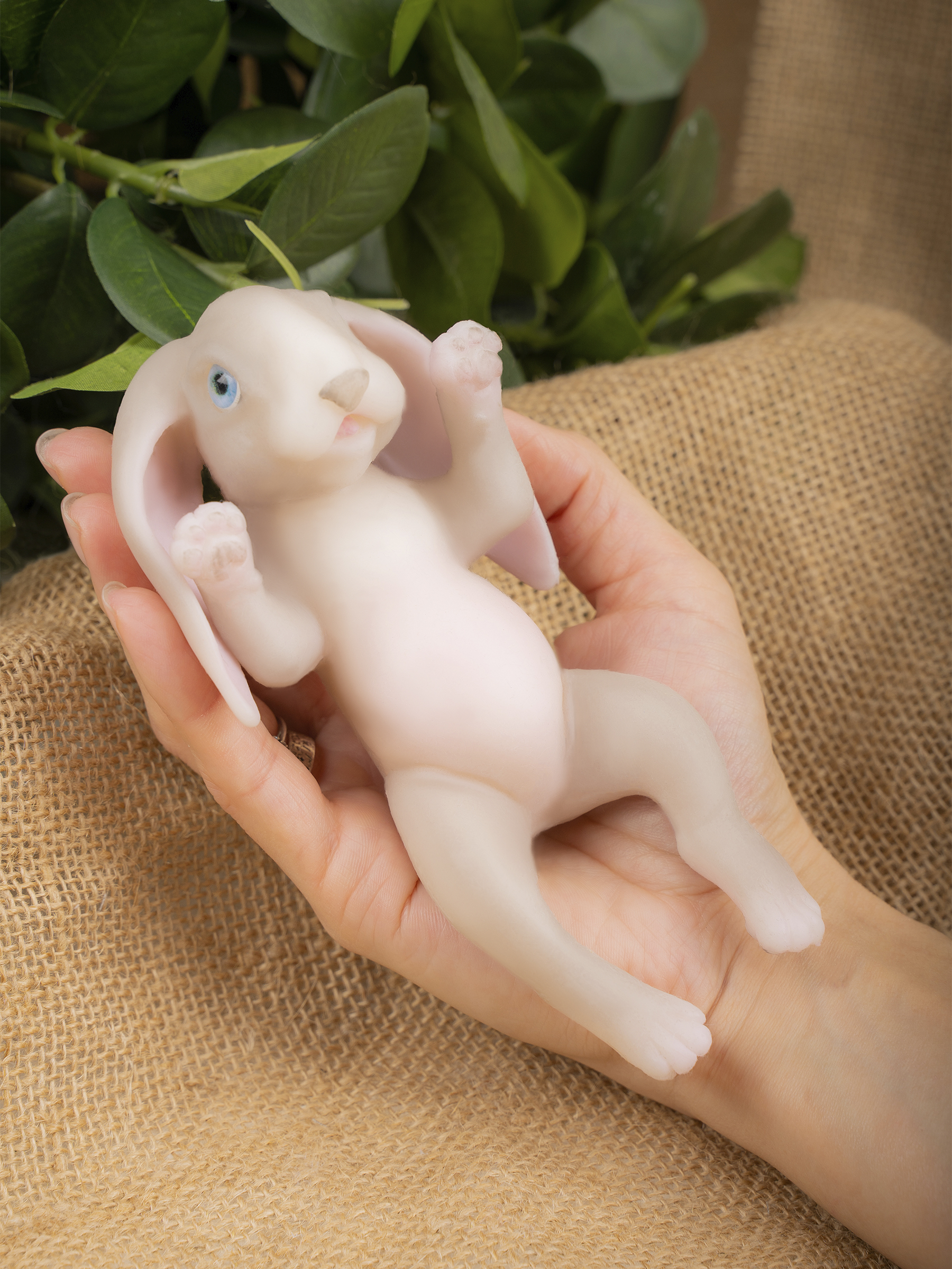 Кукла мини Magic Manufactory Magic history Зайчонок серый высота 15 см 4631169404154 - фото 17