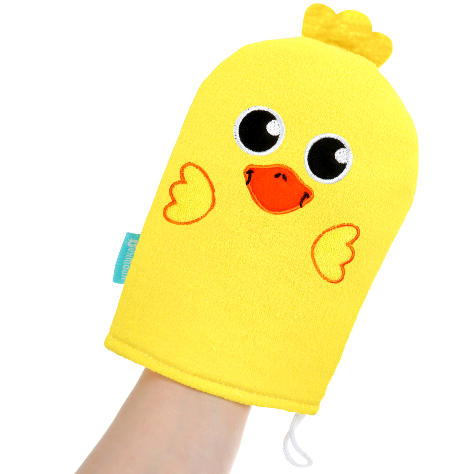 Книжка игрушка Крошка Я раскраска для ванны мочалка и игрушки для купания набор Утята - фото 15