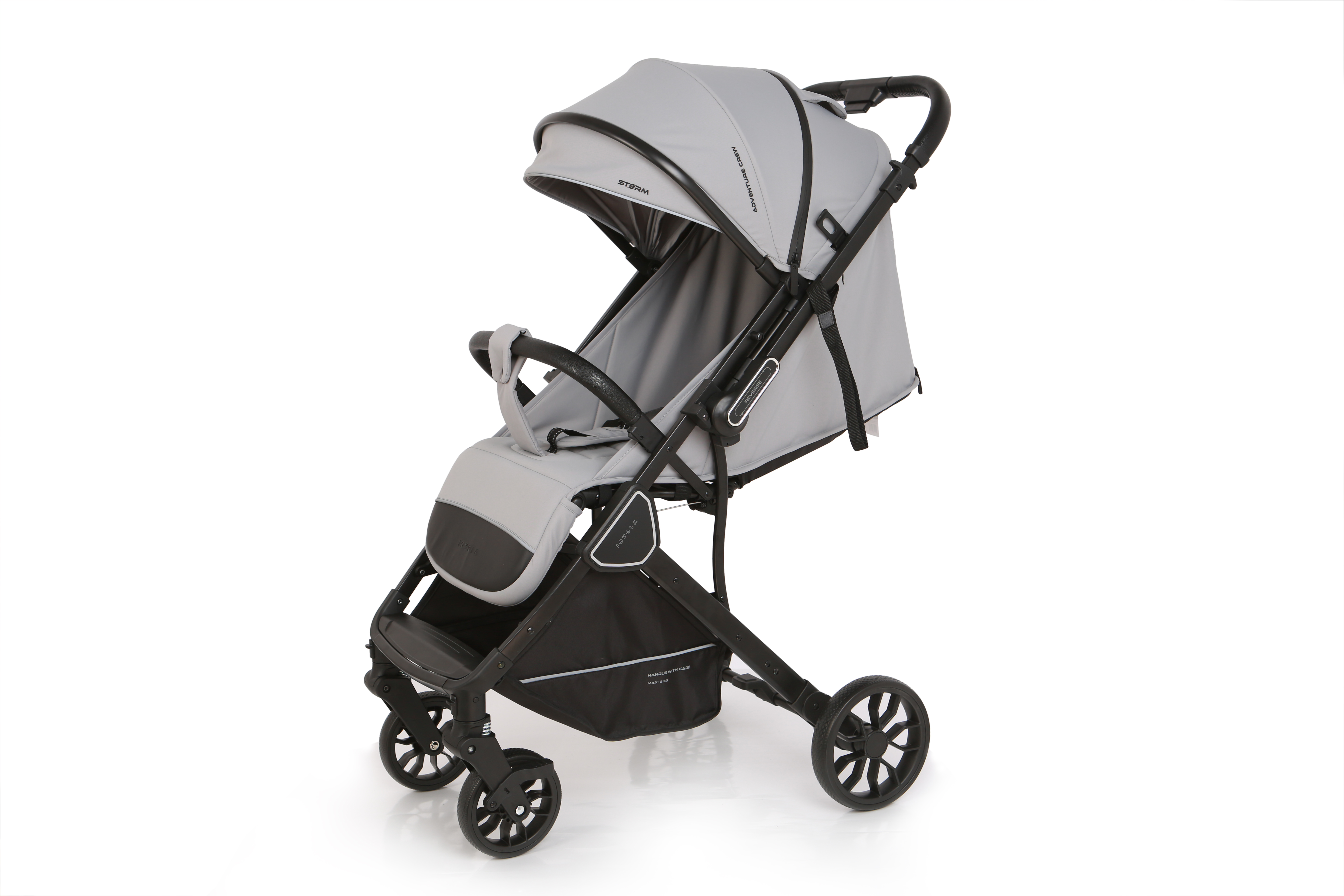 Коляска прогулочная JOVOLA Storm, светло-серый - фото 1