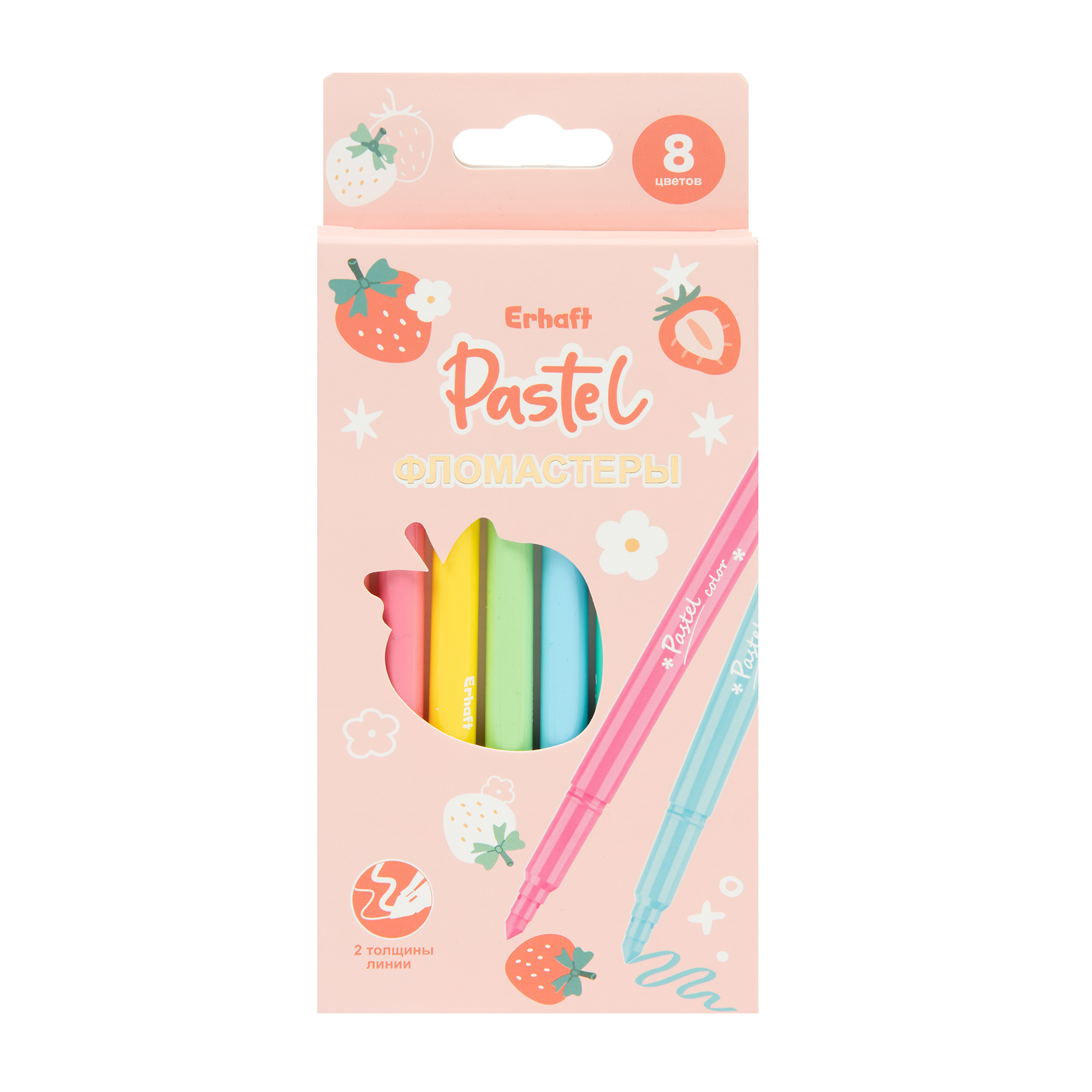 Фломастеры Erhaft 8 шт. - фото 1